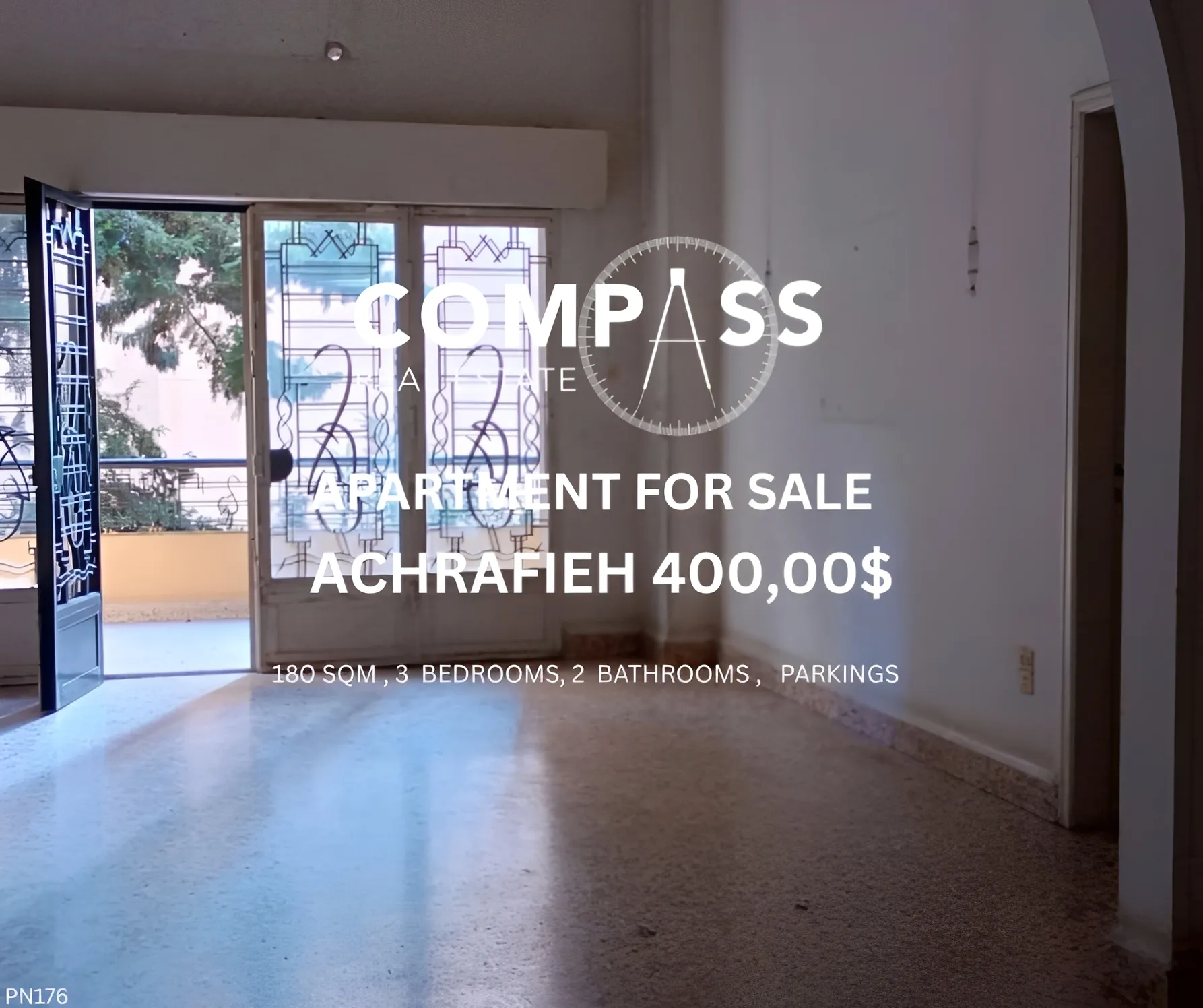 Apartment for Sale in Achrafieh, Beirut, Lebanon - 2 bed, 3 bath
