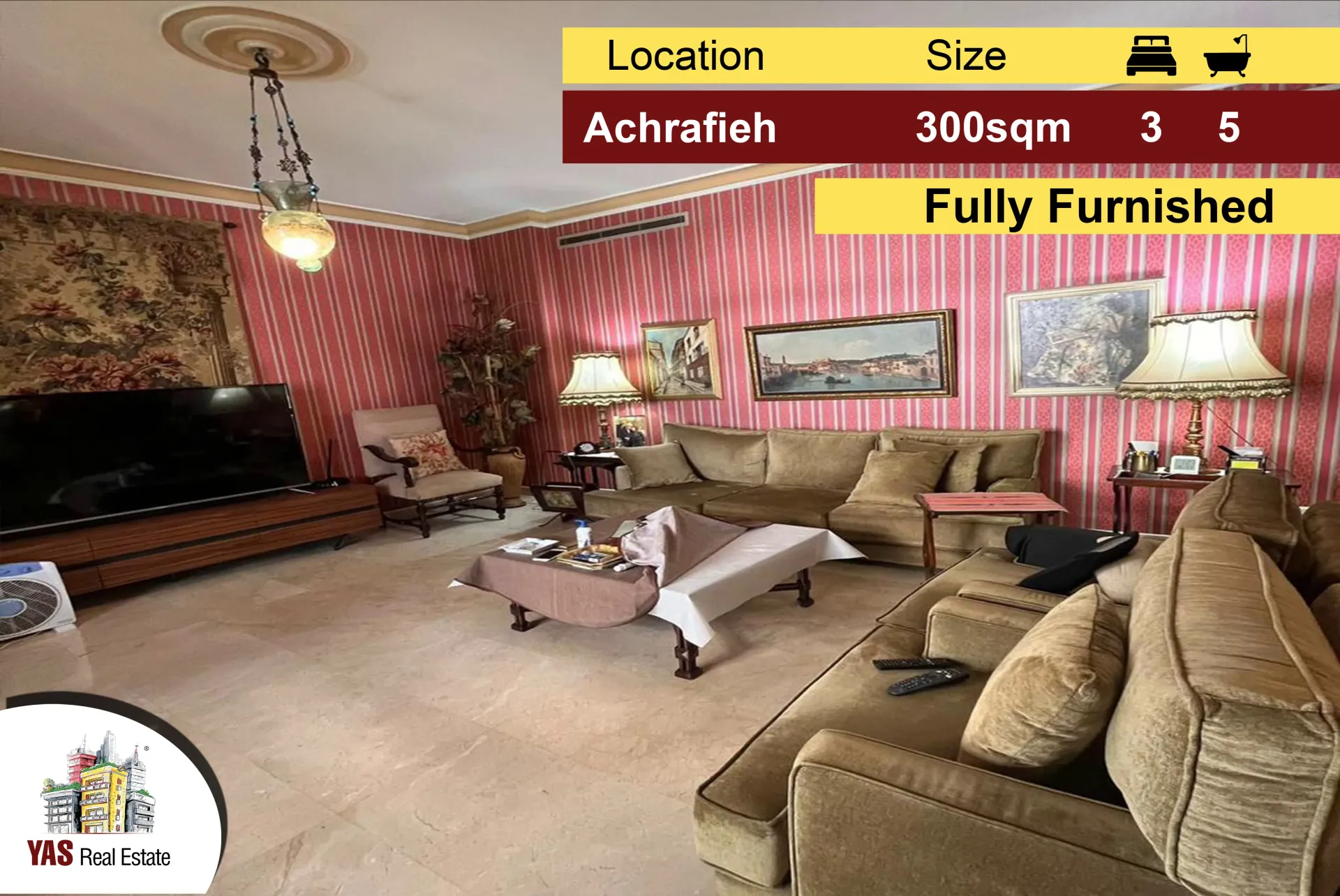 Apartment for Sale in Achrafieh