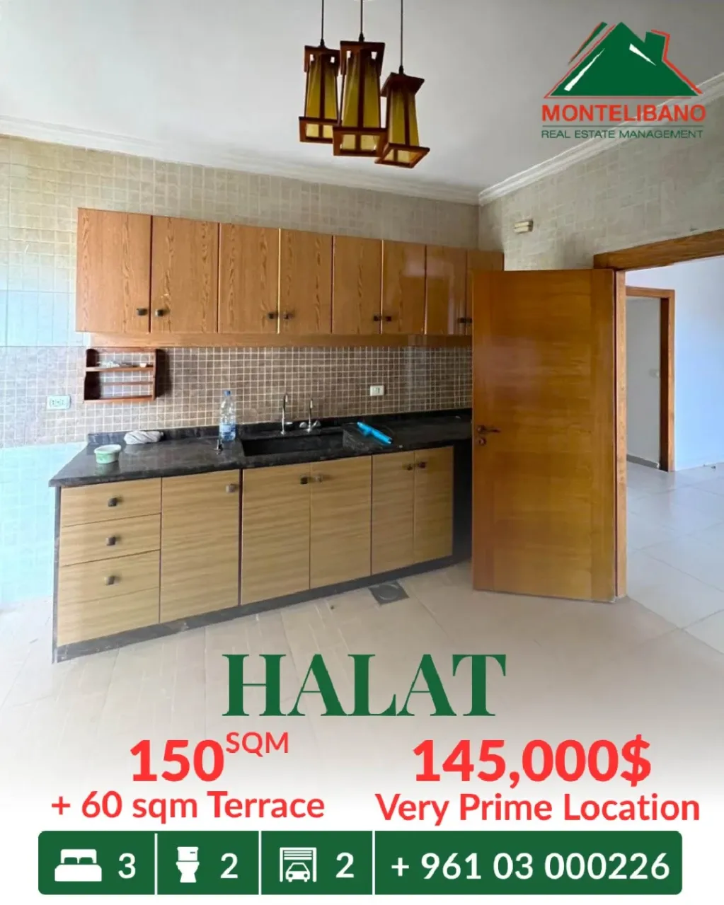 Apartment for sale in Halat, Lebanon