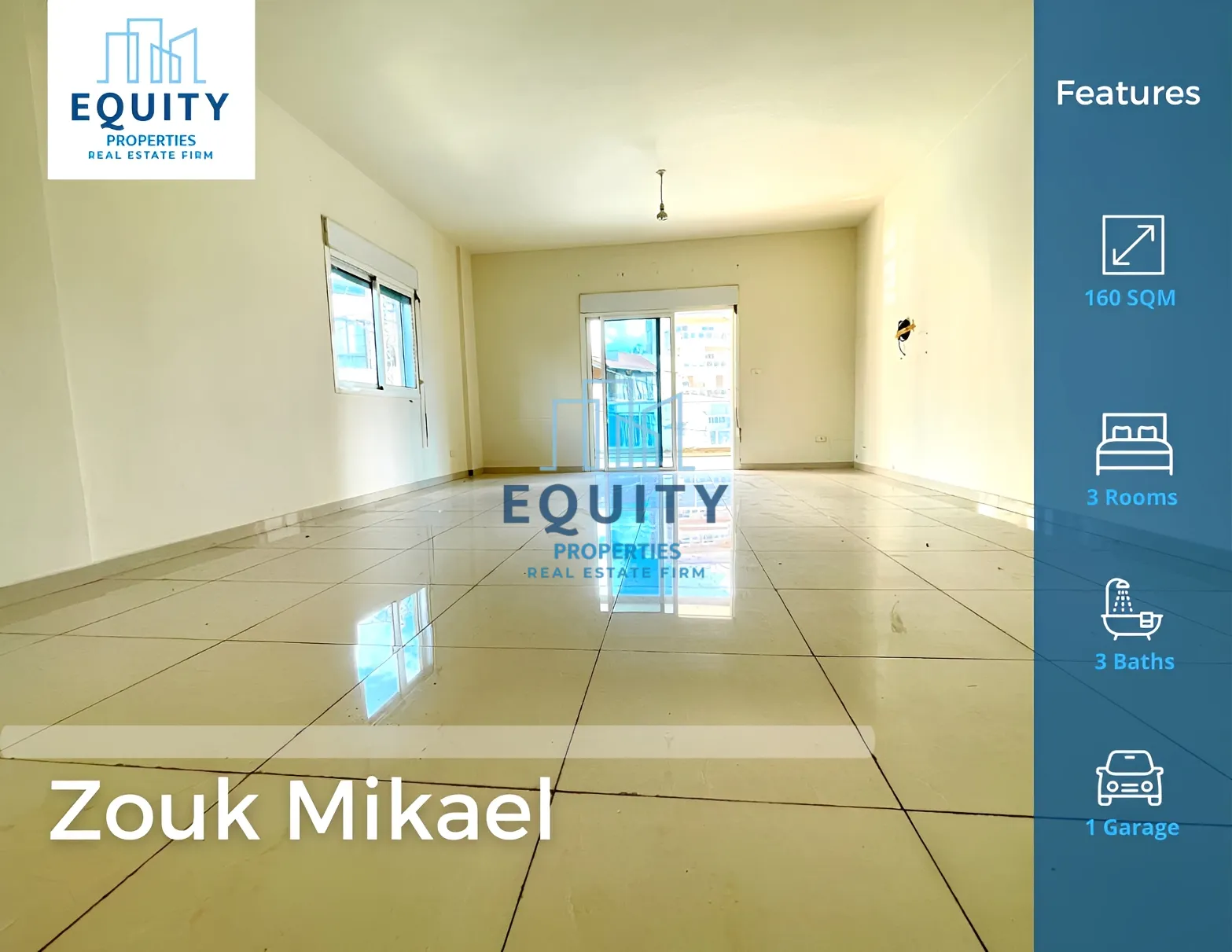 Apartment for rent in Zouk Mikael, Lebanon