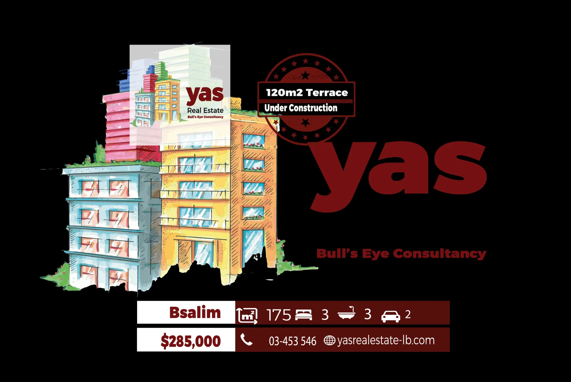 Apartment for Sale in Bsalim