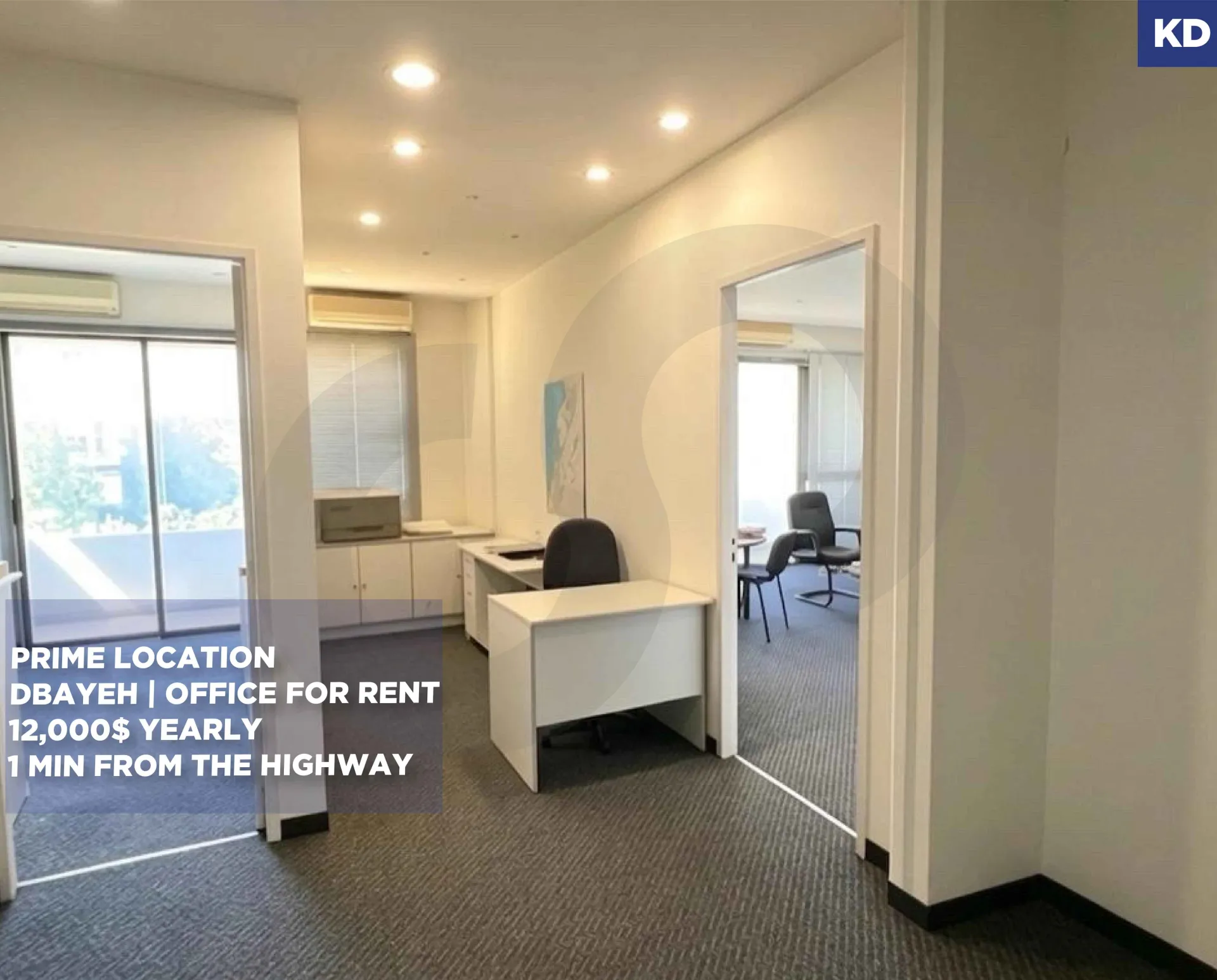 Office for Rent in Dbayeh