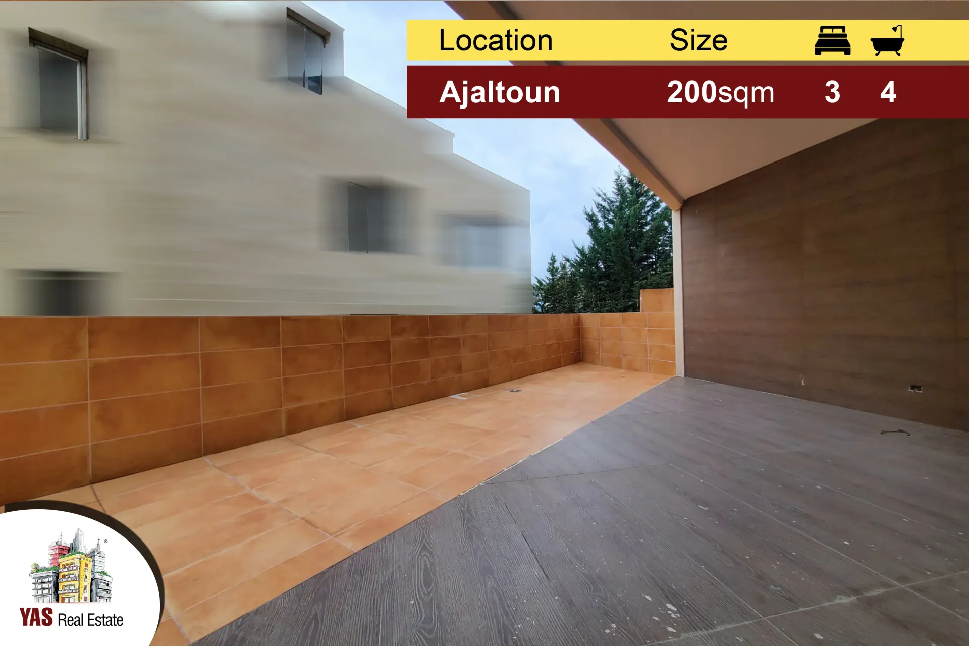 Apartment for Sale in Ajaltoun