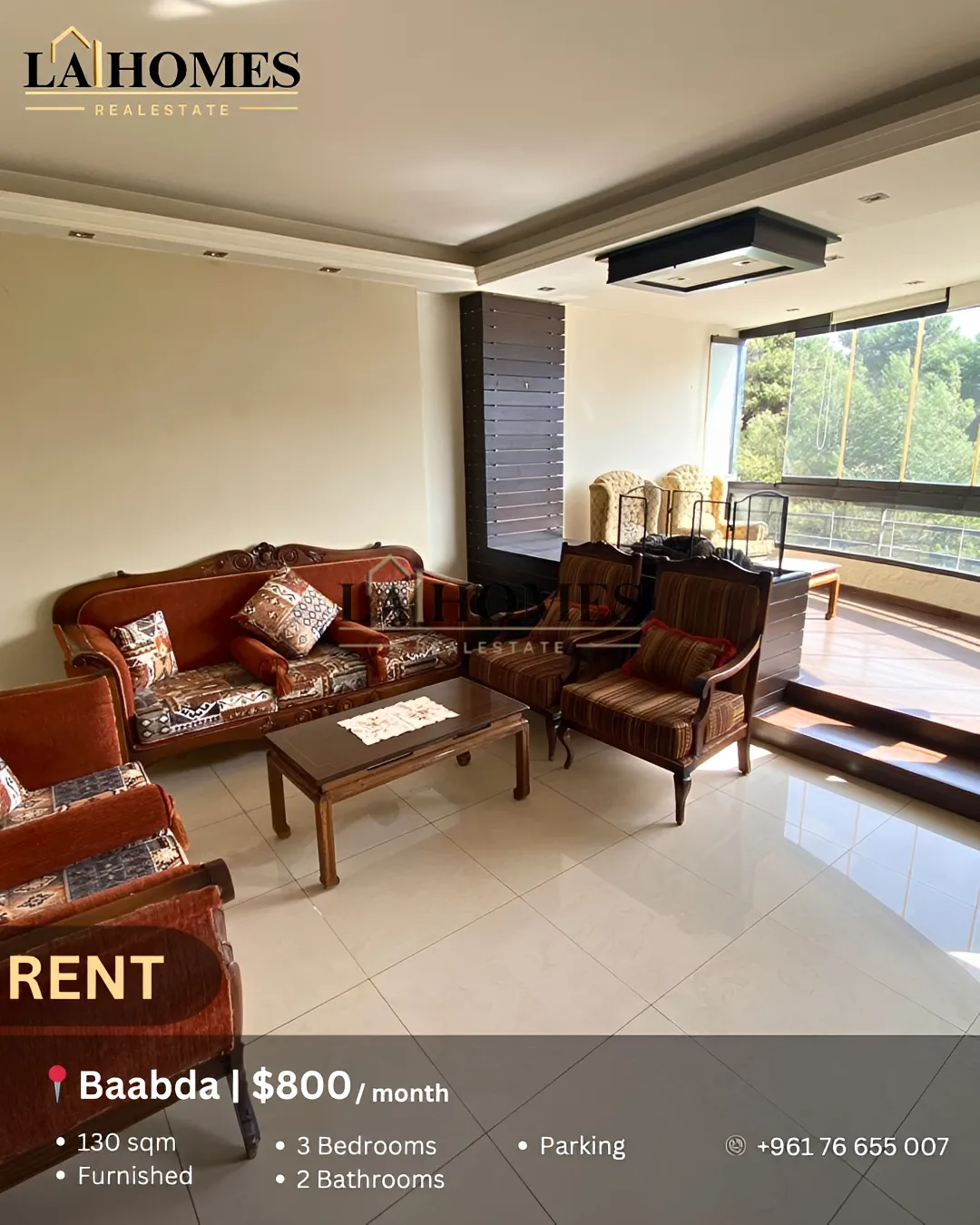 Apartment for rent in Baabda, lebanon