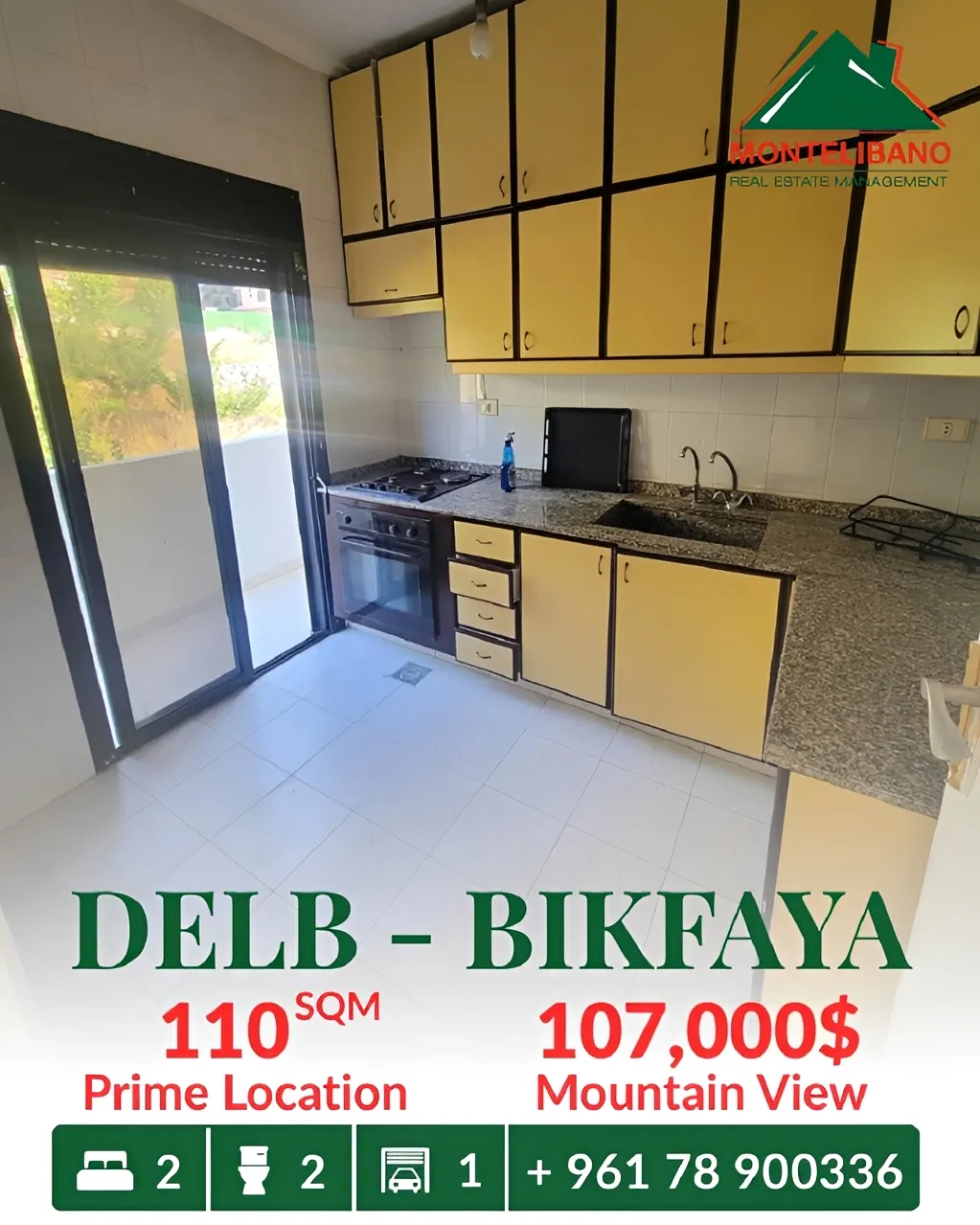 Apartment for sale in Delb, Lebanon