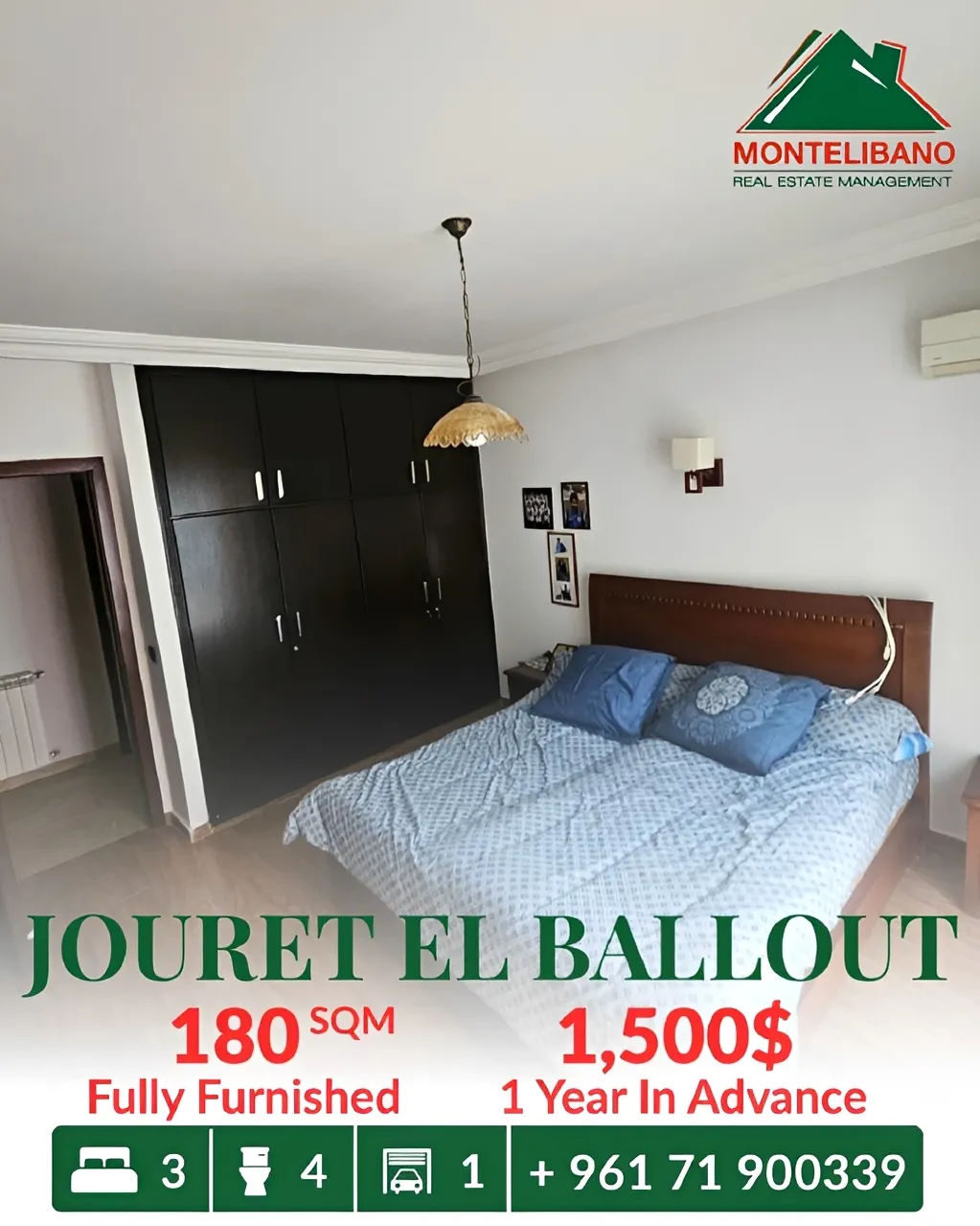 Apartment for rent in Mar Chaaya