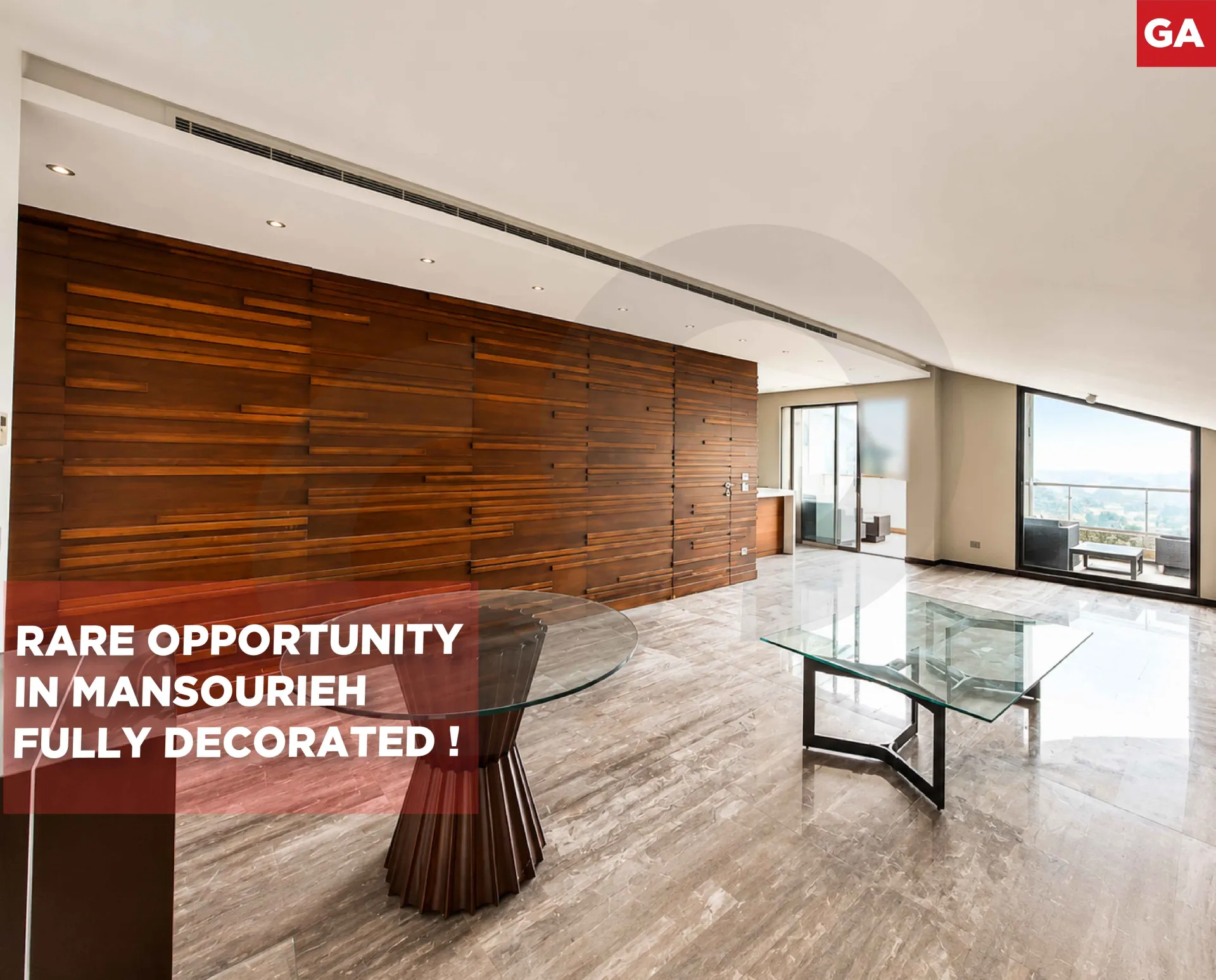 Apartment for Sale in Mansourieh - 4 bed, 6 bath