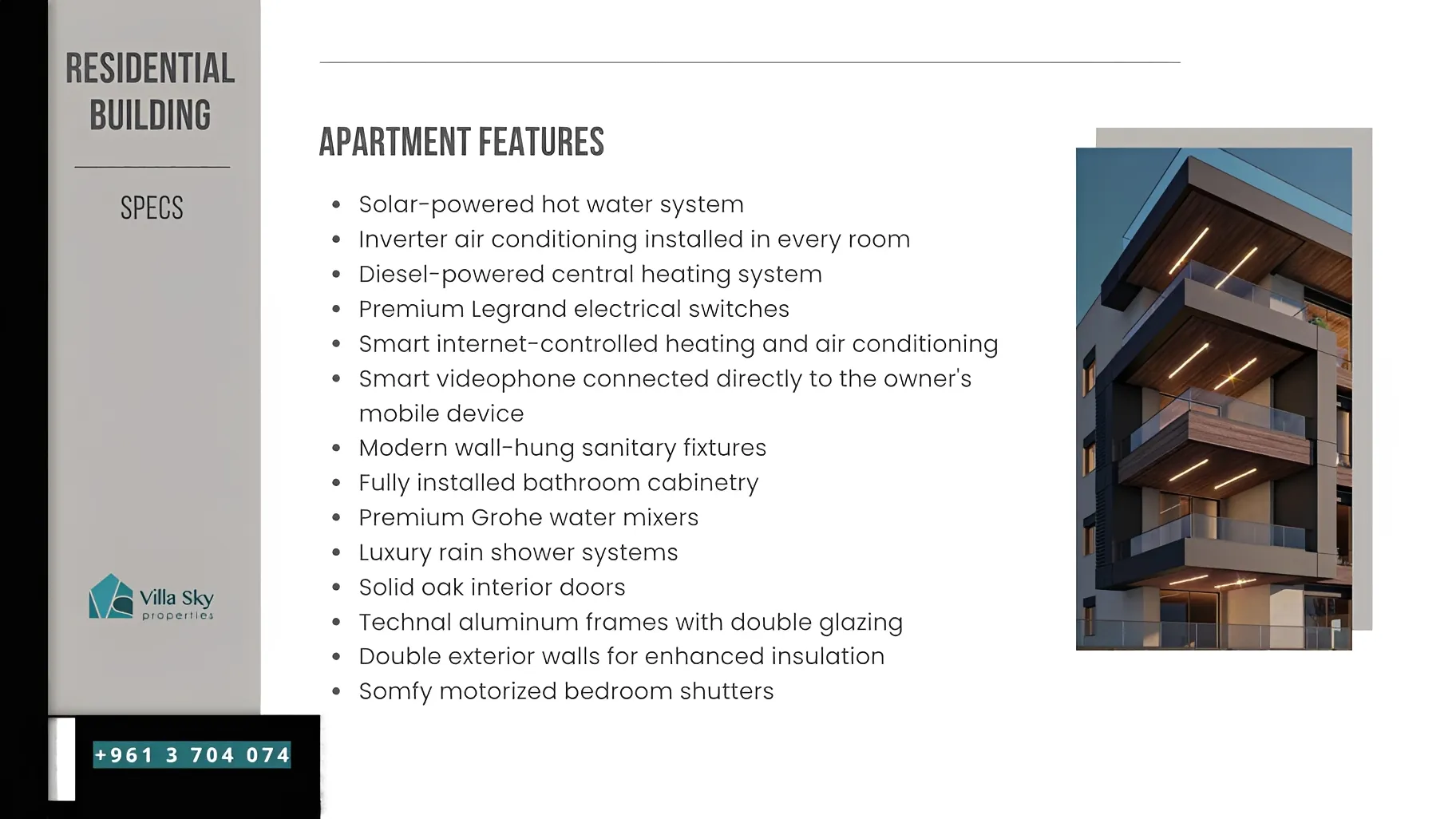 Apartment for sale in Rabieh