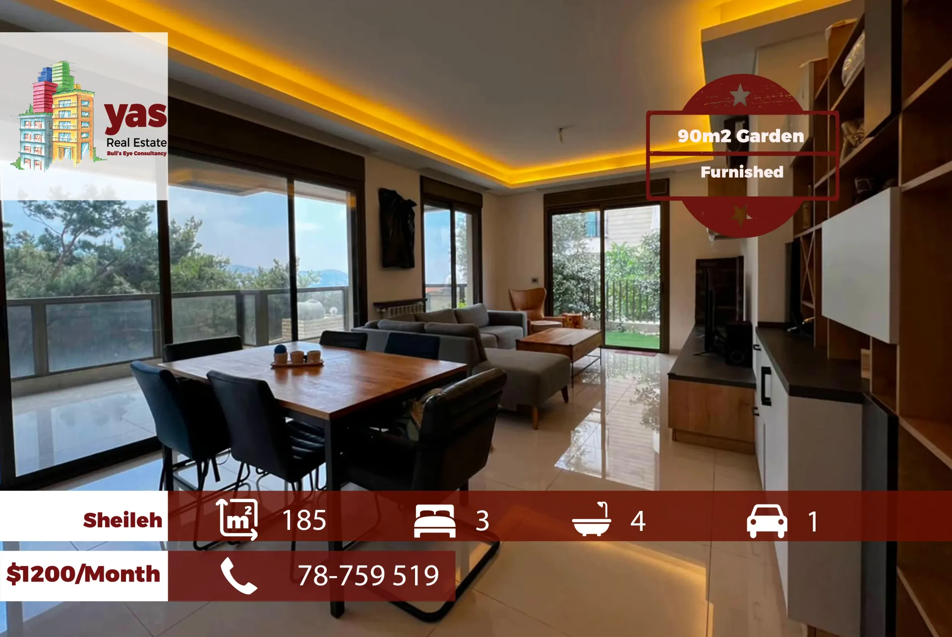 Villa for Rent in Sehaile - 3 bed, 4 bath