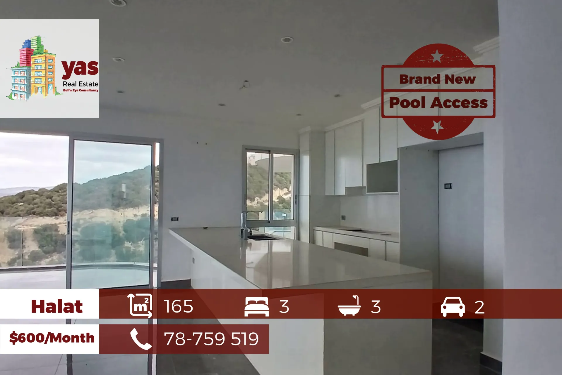 Apartment for Rent in Halat