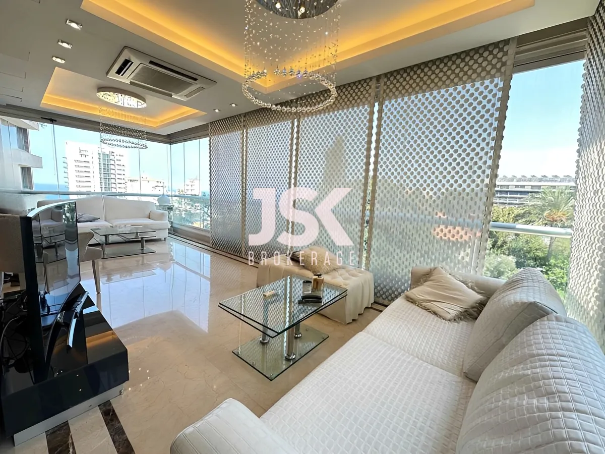 Apartment for Sale in Ain Al Mraiseh, Beirut, Lebanon - 3 bed, 4 bath