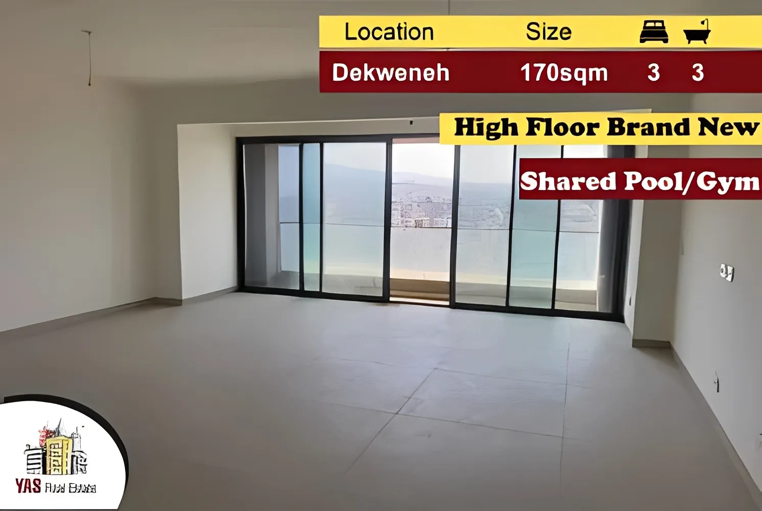 Apartment for Sale in Dekwaneh