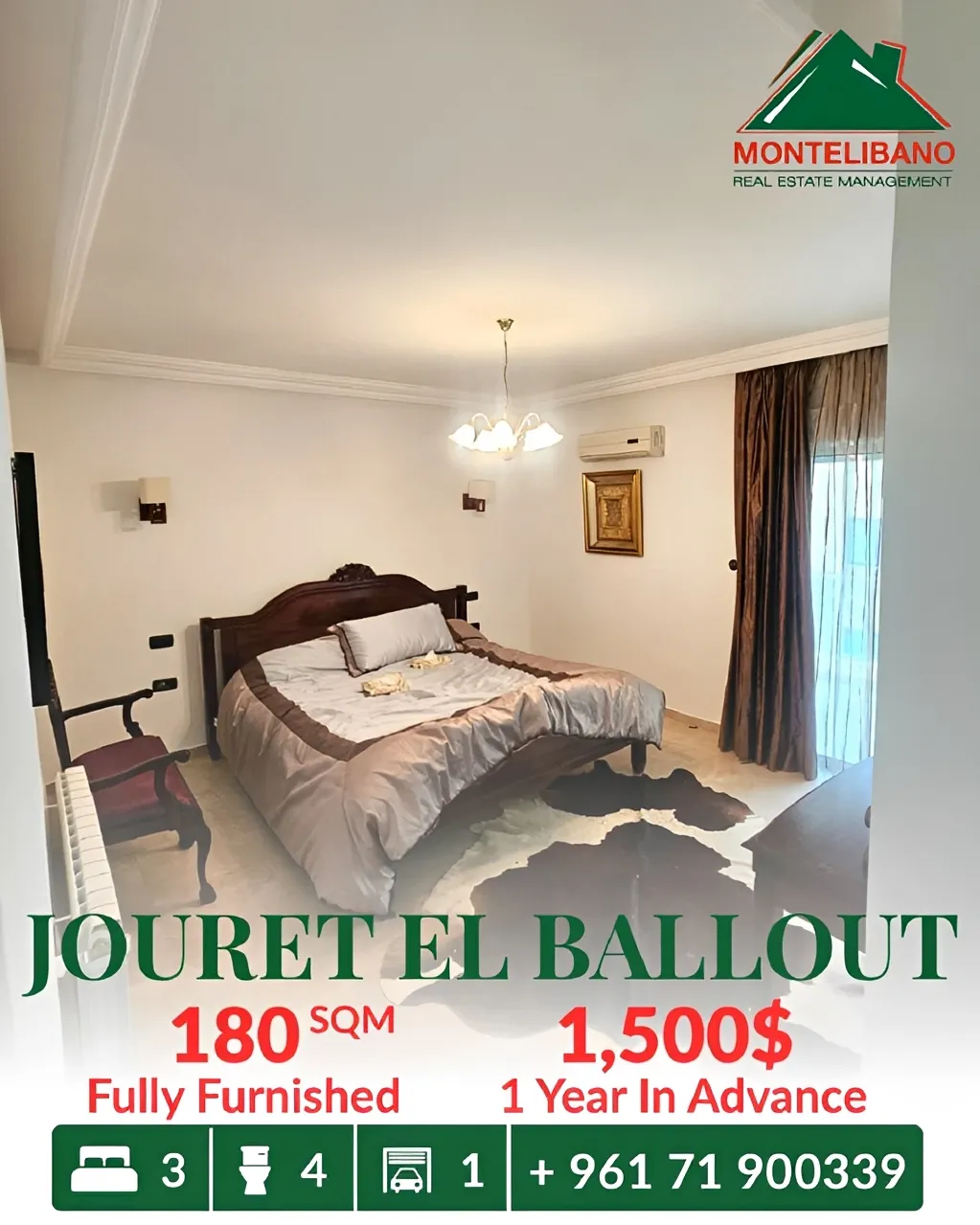 Apartment for rent in Mar Chaaya