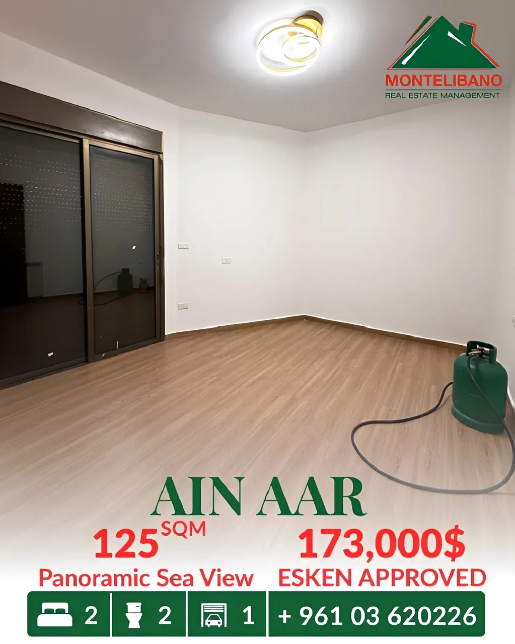 Apartment for sale in Ain Aar