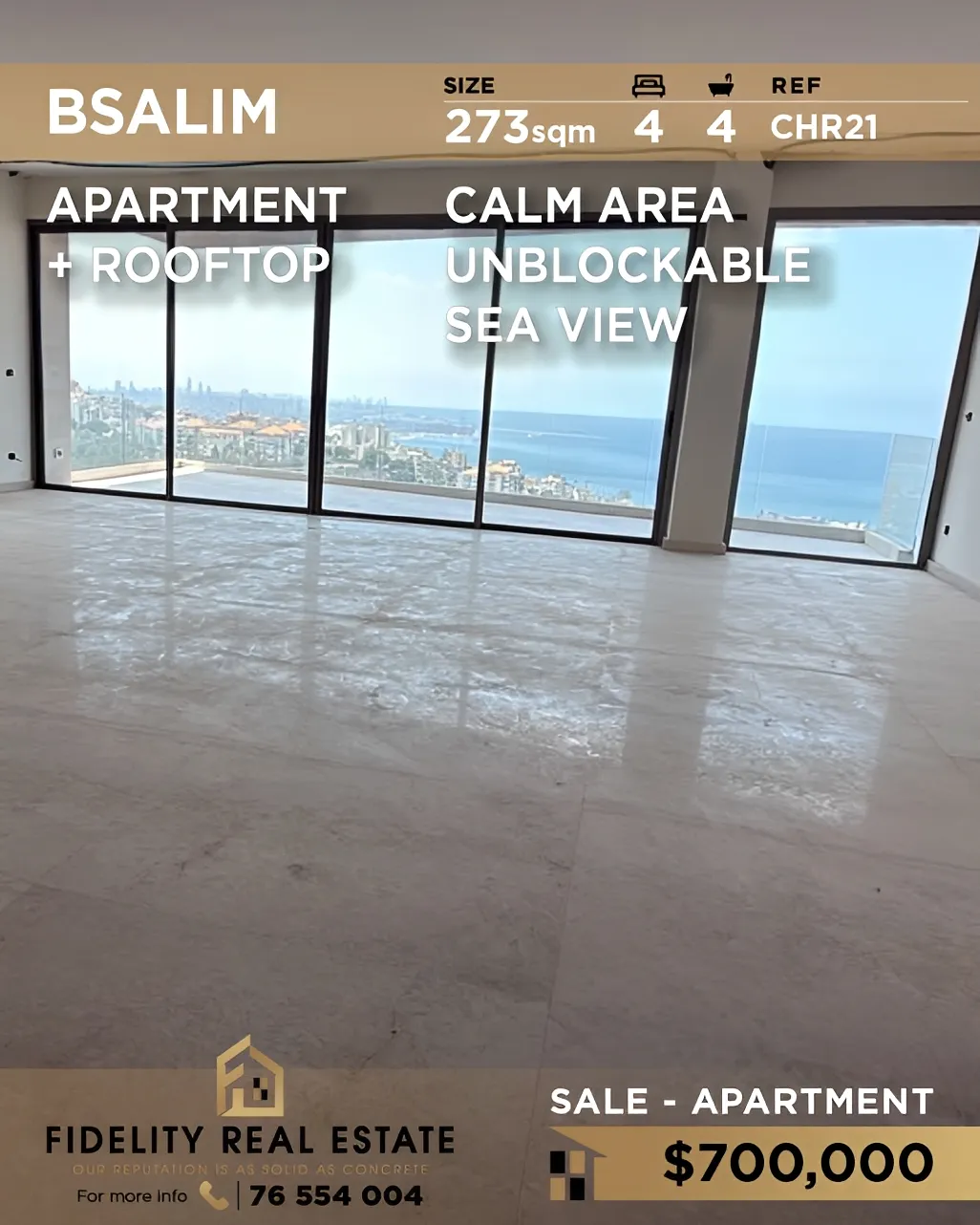Apartment for sale in Bsalim, Lebanon - 4 bed, 4 bath