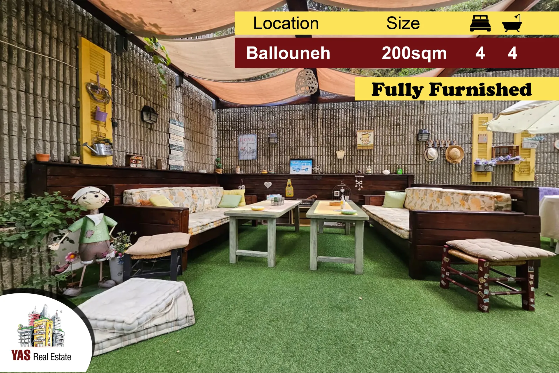 Apartment for Sale in Ballouneh