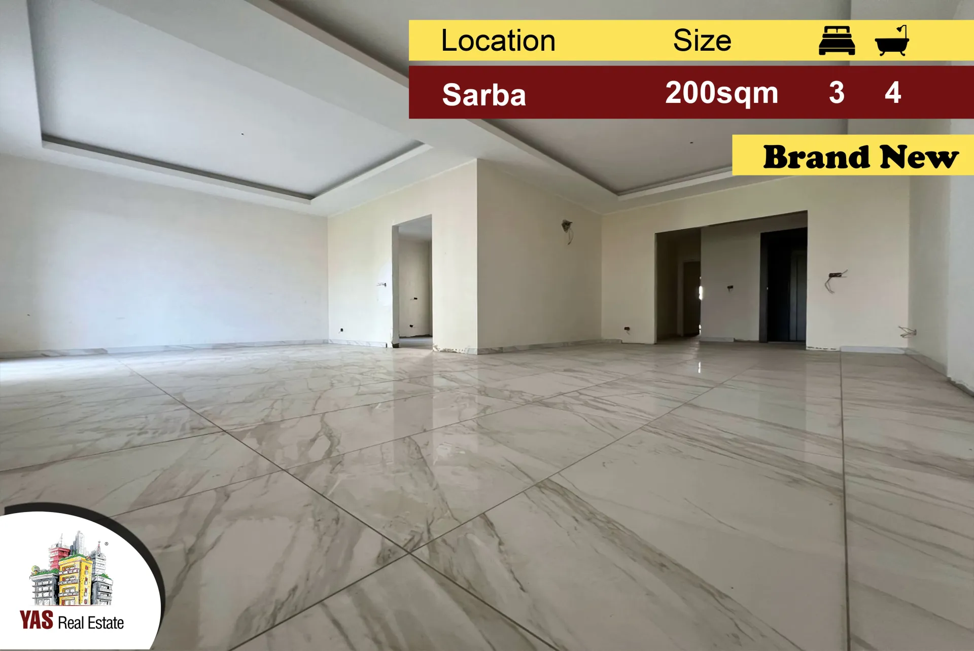 Apartment for Sale in Sarba - 3 bed, 4 bath