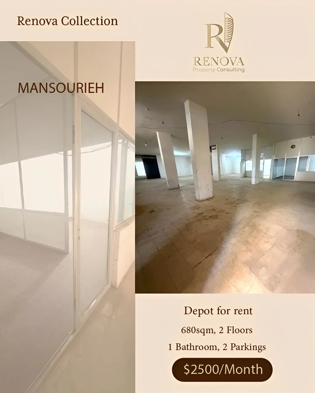 Commercial Commercial for rent in Mansourieh, Lebanon