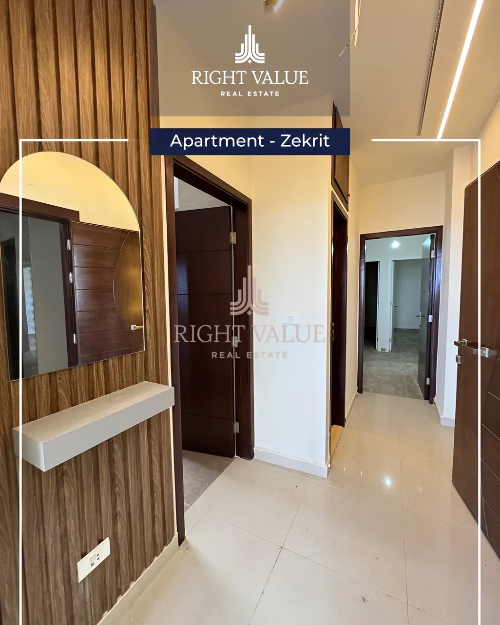 Apartment for sale in Zikrit, Lebanon