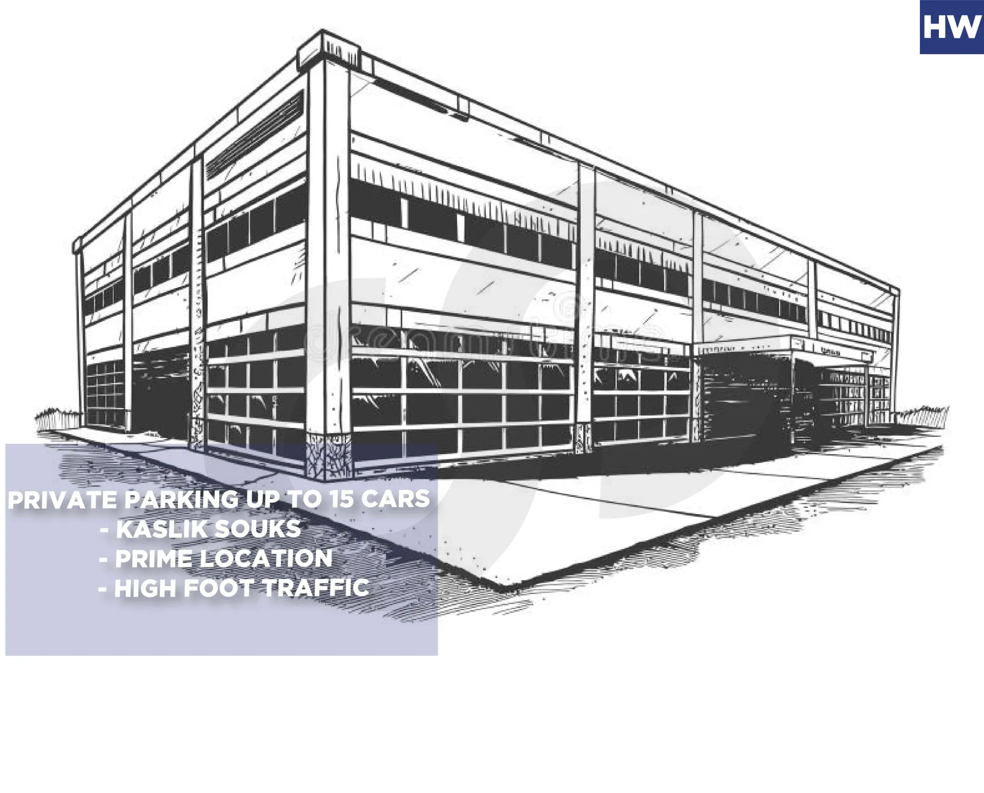 Commercial Property for Rent in Kaslik