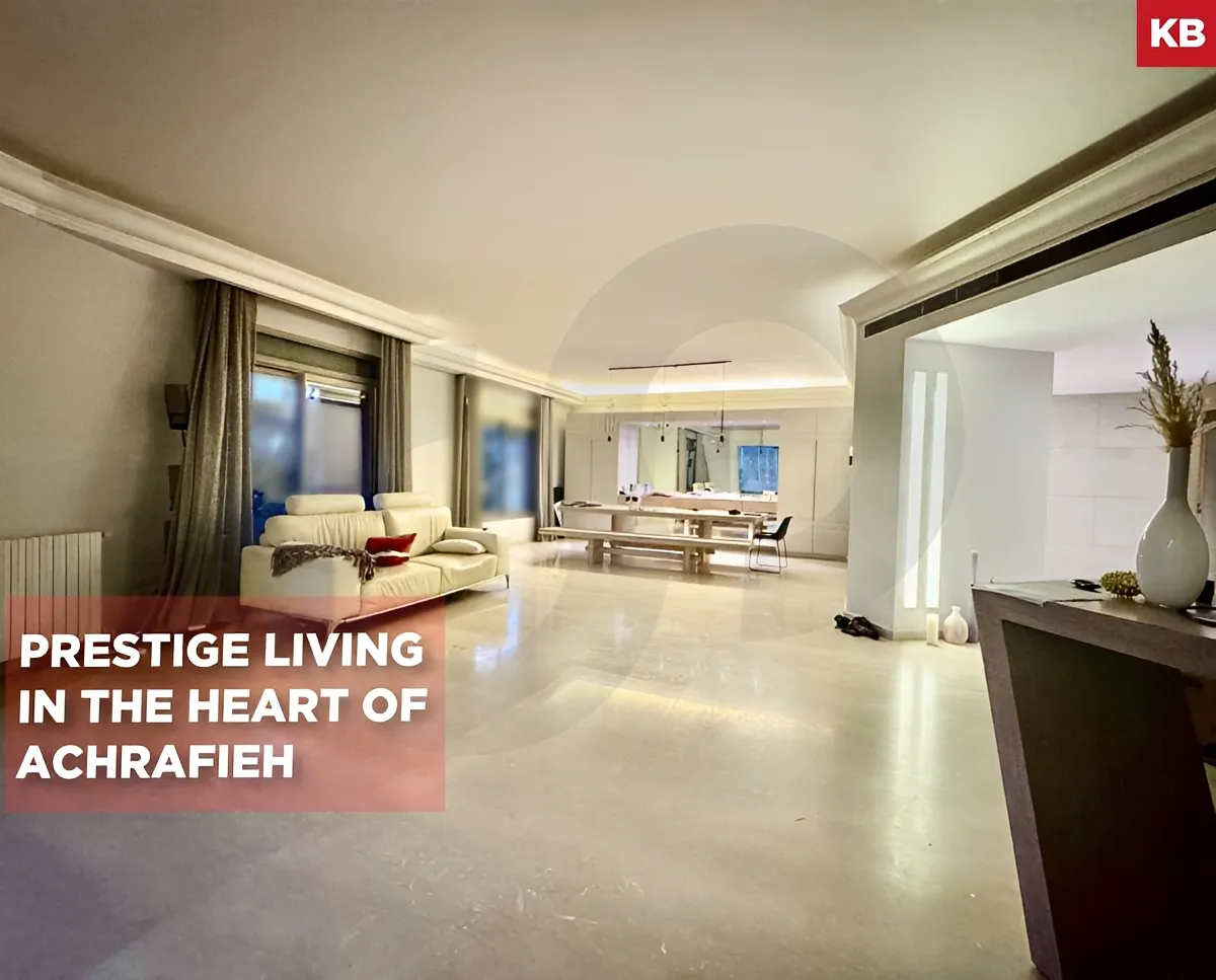 Apartment for Sale in Caree d'or, Achrafieh, Beirut, Lebanon - 3 bed, 4 bath