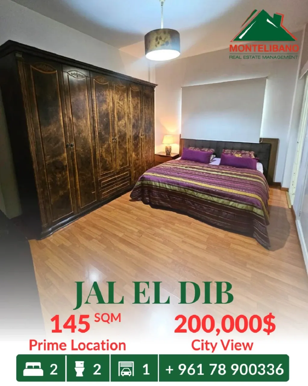 Apartment for sale in Jal El Dib, Lebanon