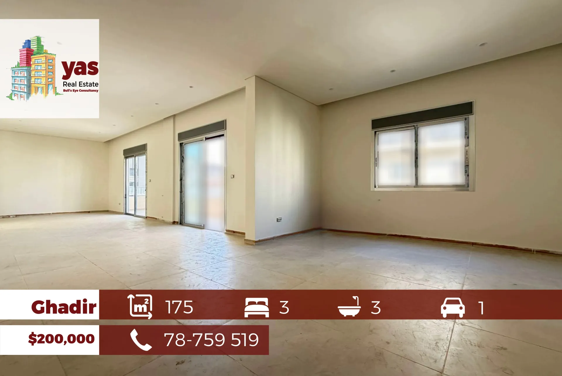 Apartment for Sale in Ghadir