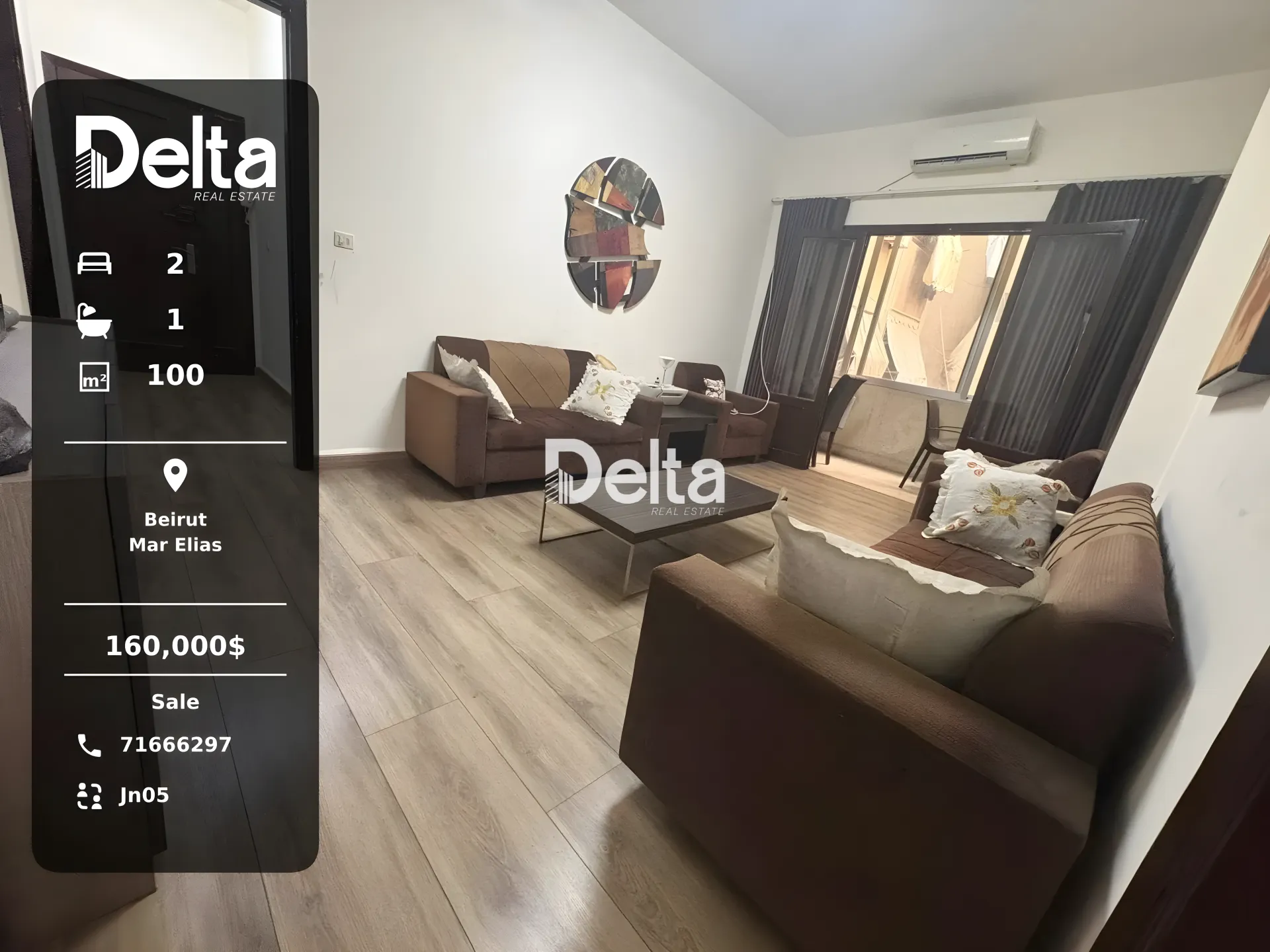 Apartment for sale in Mar elias, beirut, lebanon