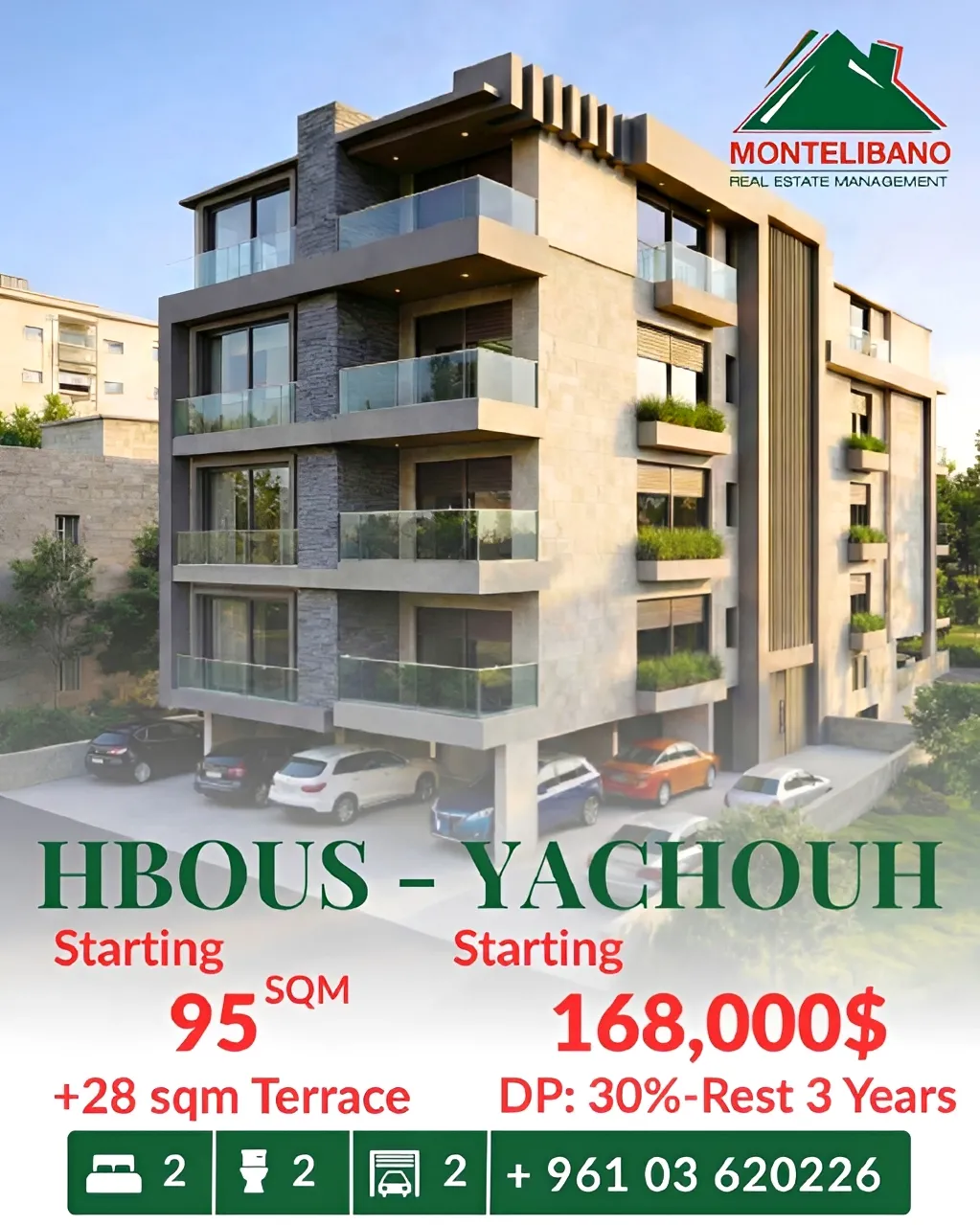 Apartment for sale in Hbous, Lebanon