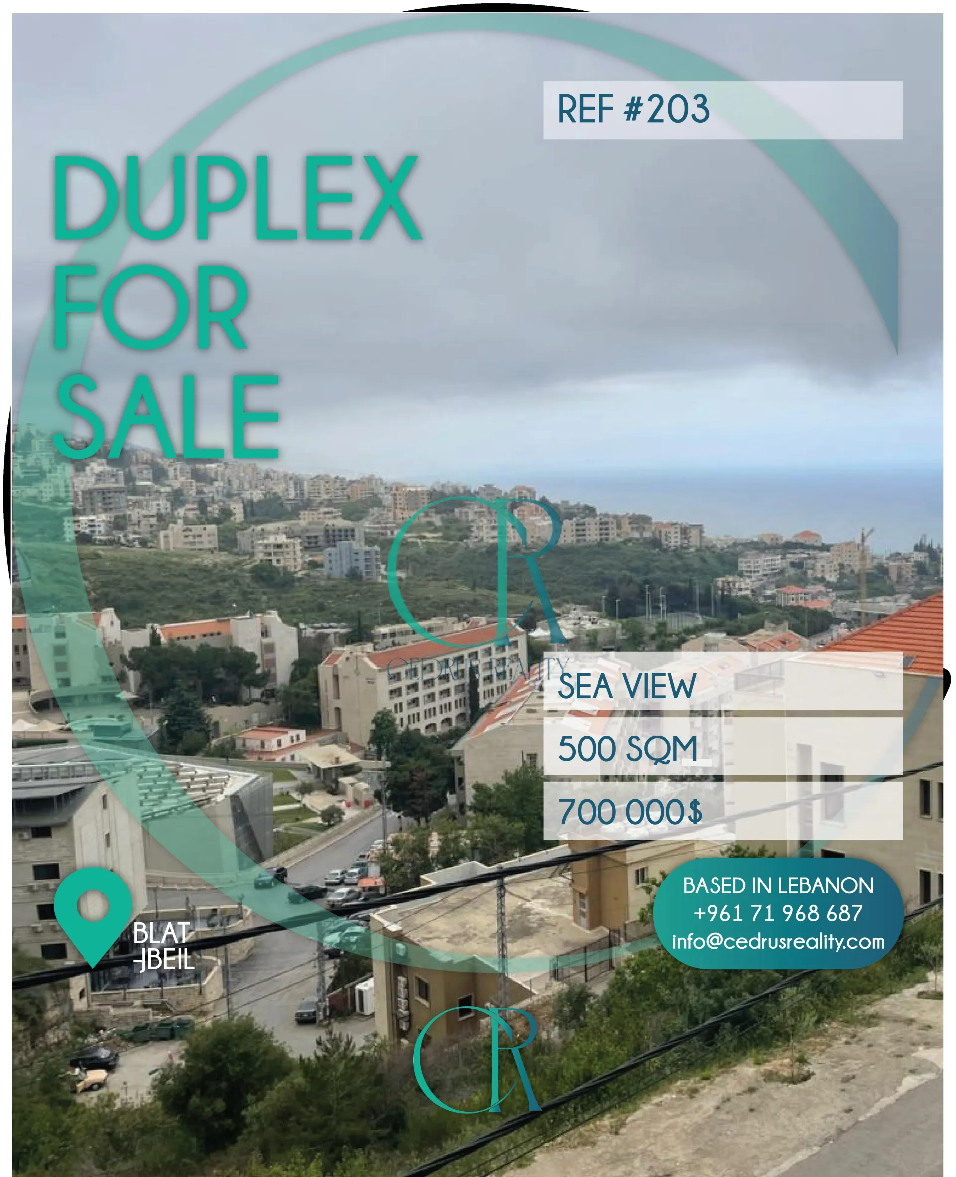 Duplex for sale in Jbeil, Lebanon