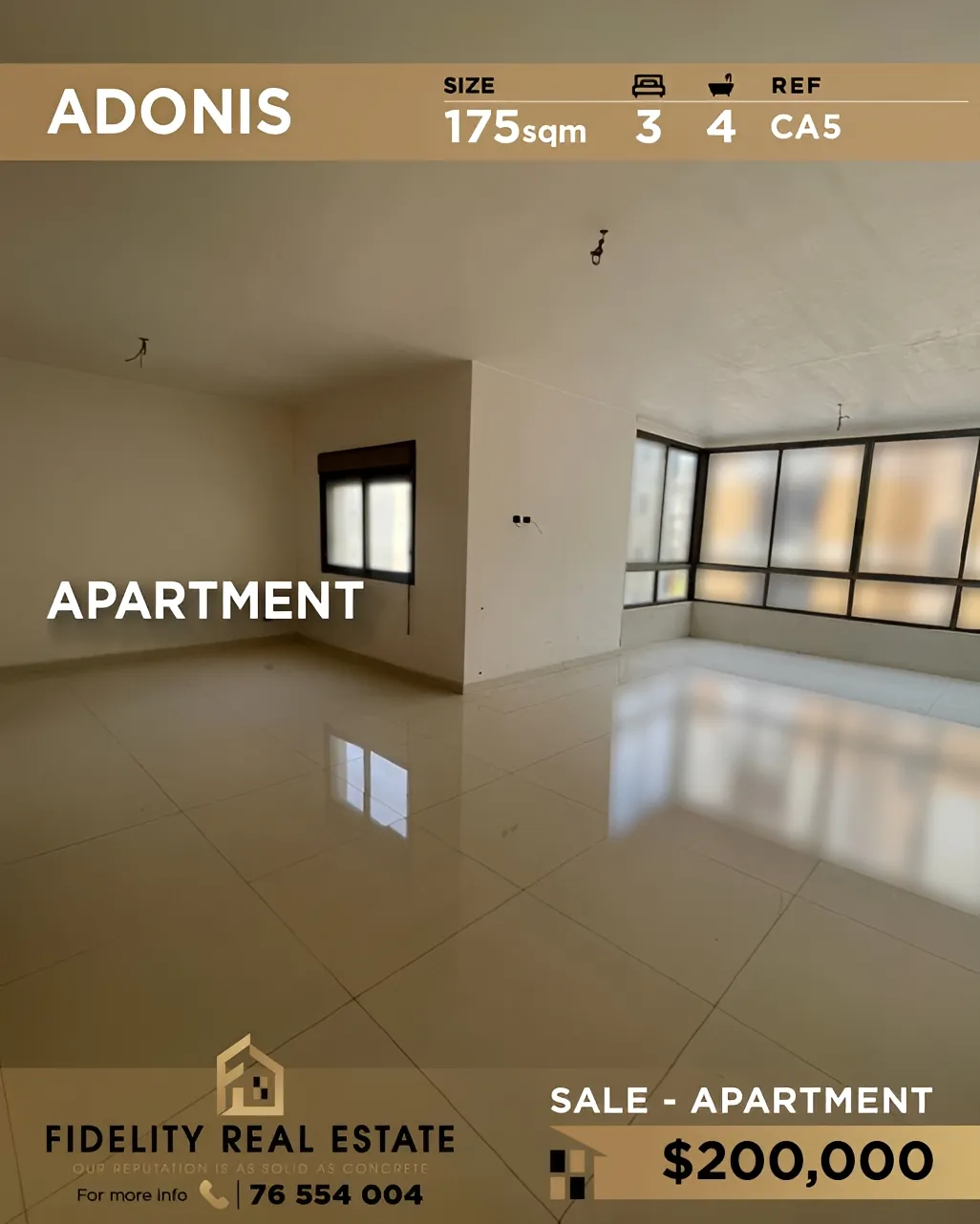 Apartment for sale in Adonis, Lebanon - 3 bed, 4 bath
