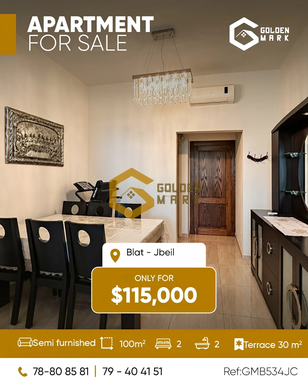 Apartment for Sale in Blat