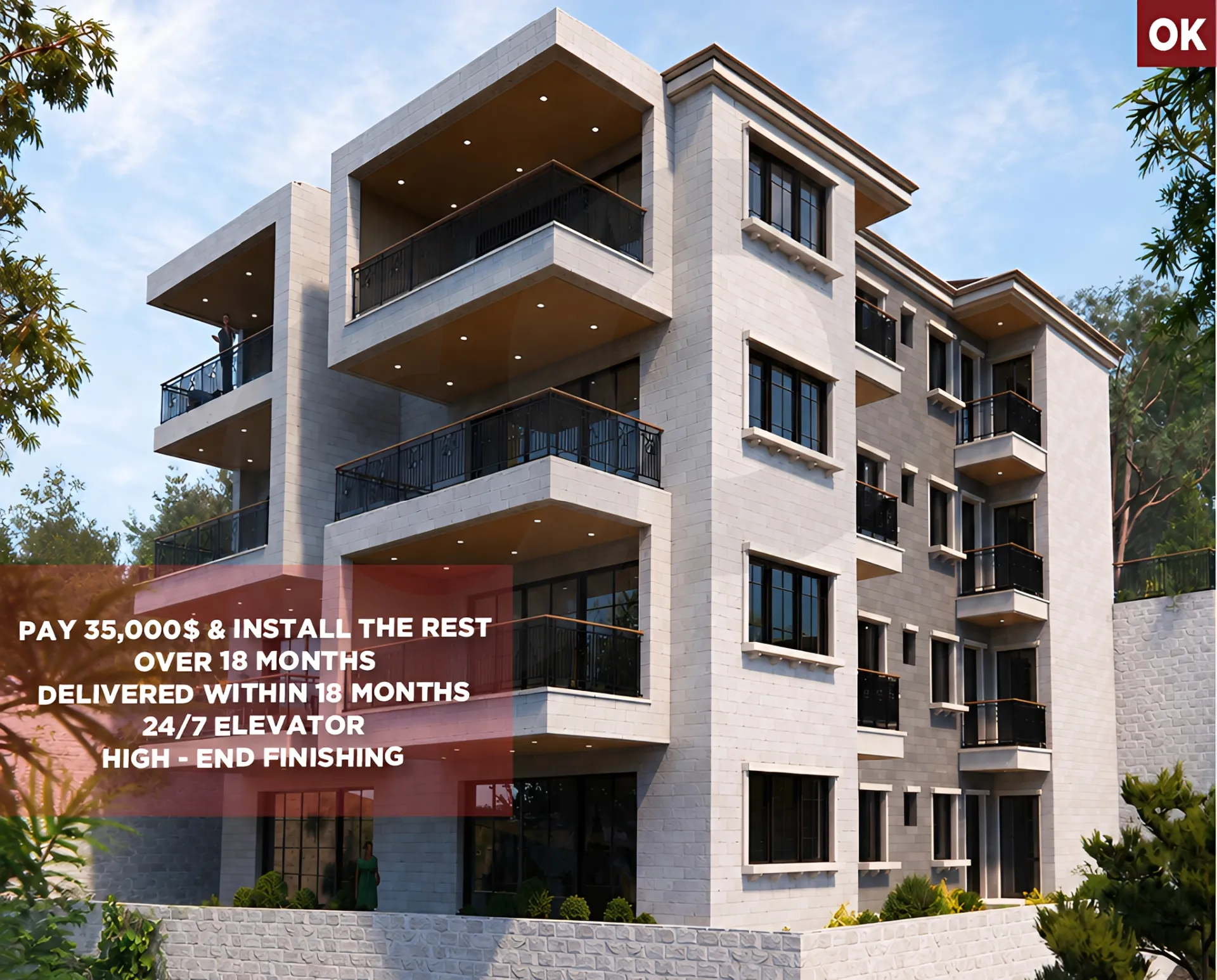 Apartment for Sale in Saoufar - 3 bed, 3 bath