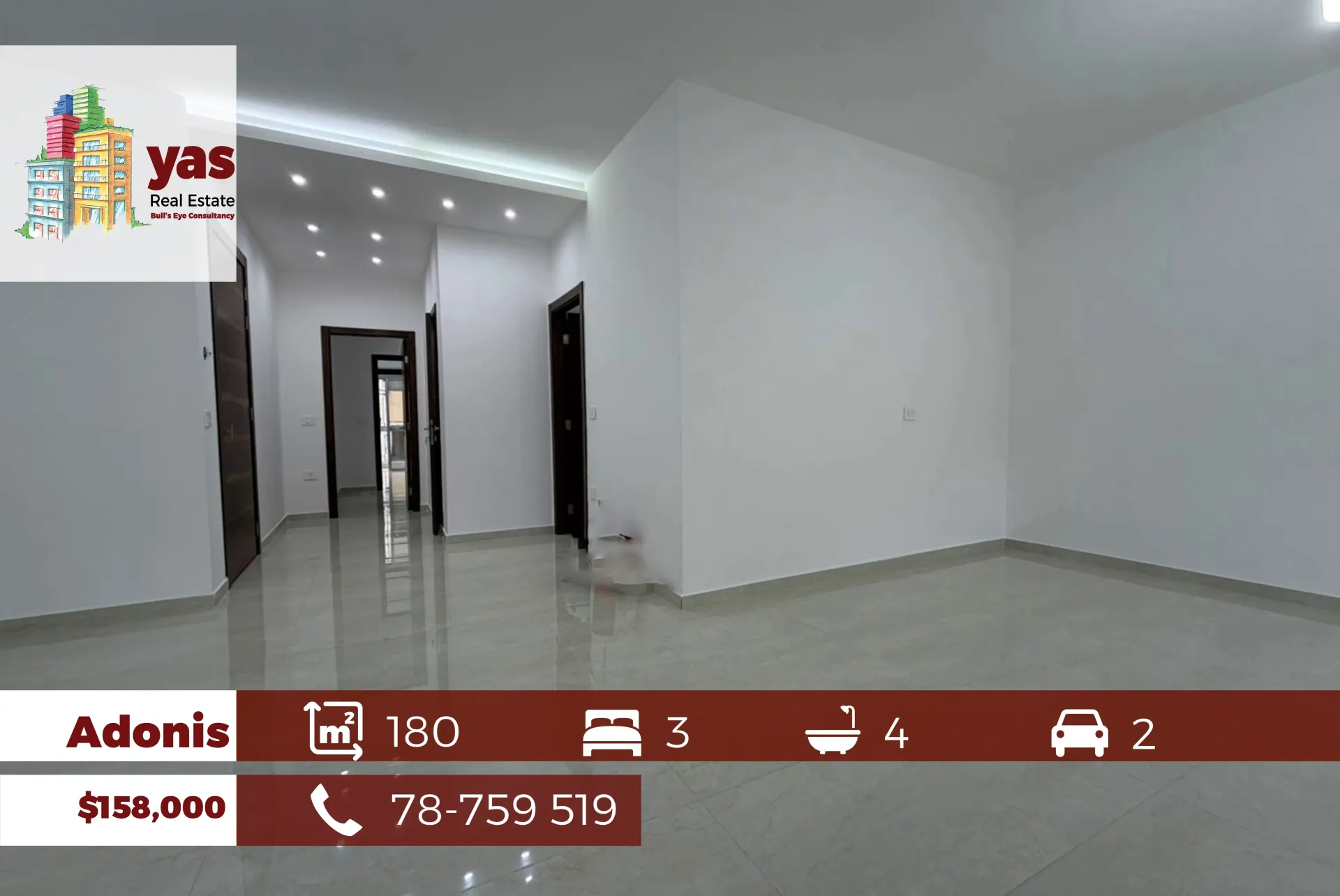 Apartment for Sale in Adonis - 3 bed, 4 bath