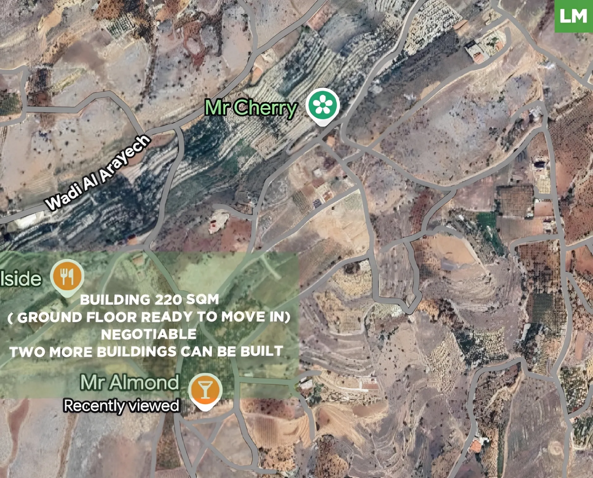 Land for Sale in Zahlé, Lebanon