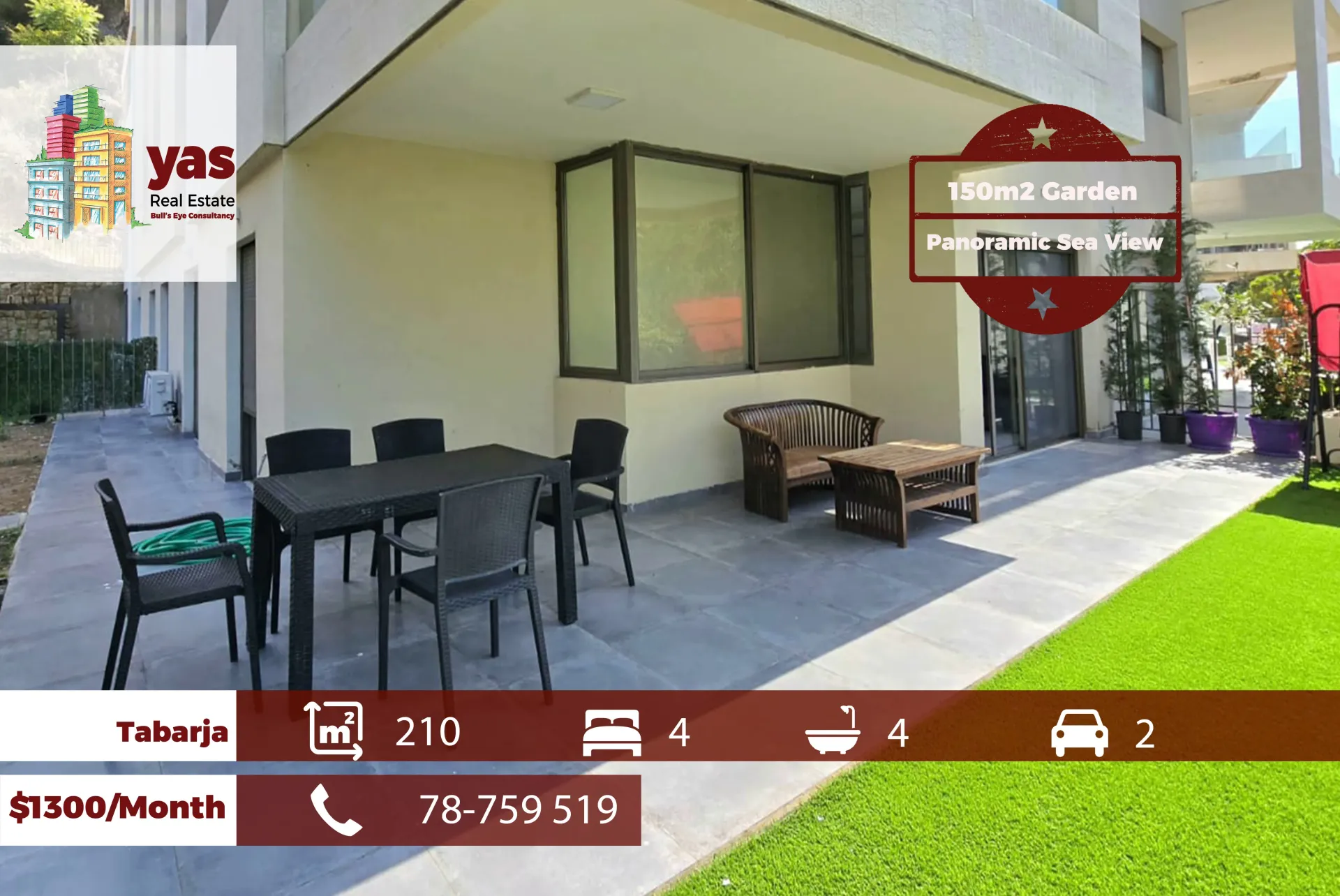 Apartment for Sale in Batroun