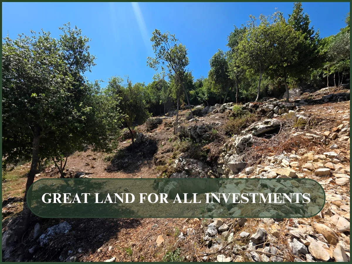 Land for sale in Batroun district, lebanon