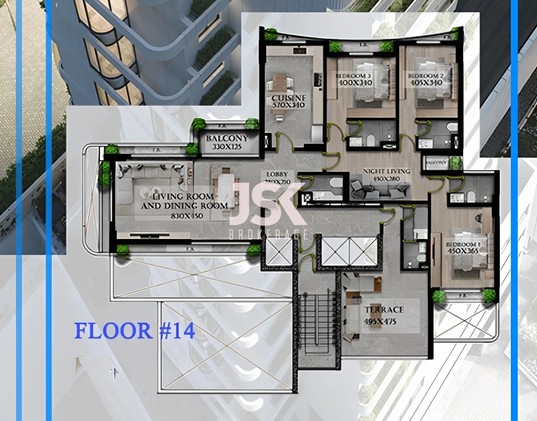 Apartment for Sale in Raoucheh