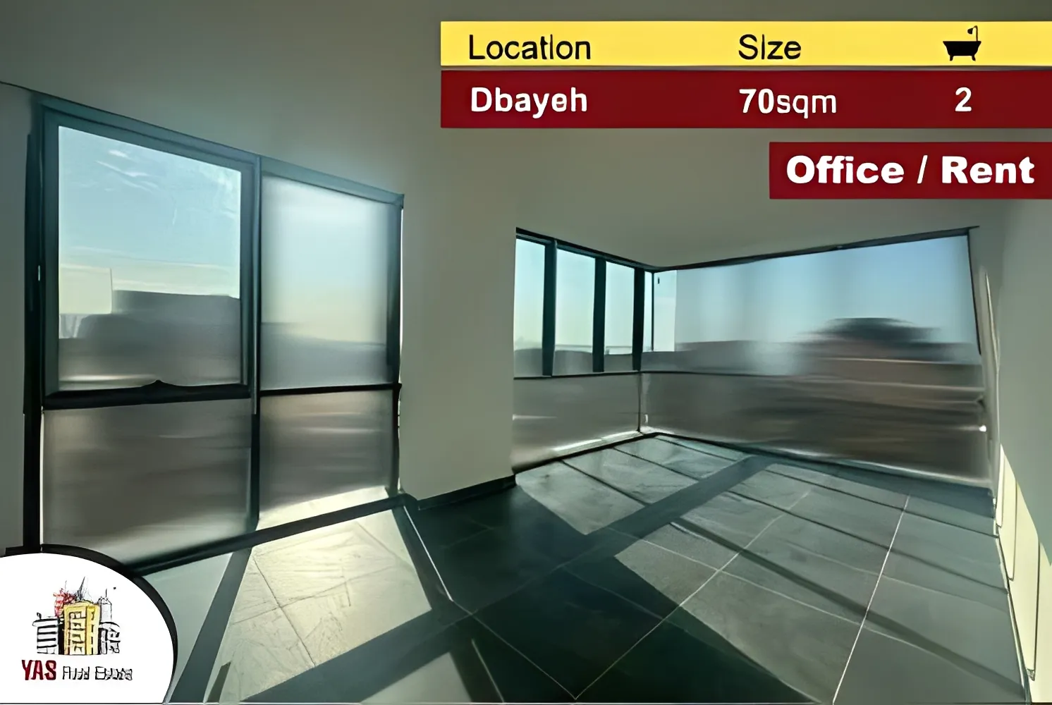 Office for rent in Dbayeh