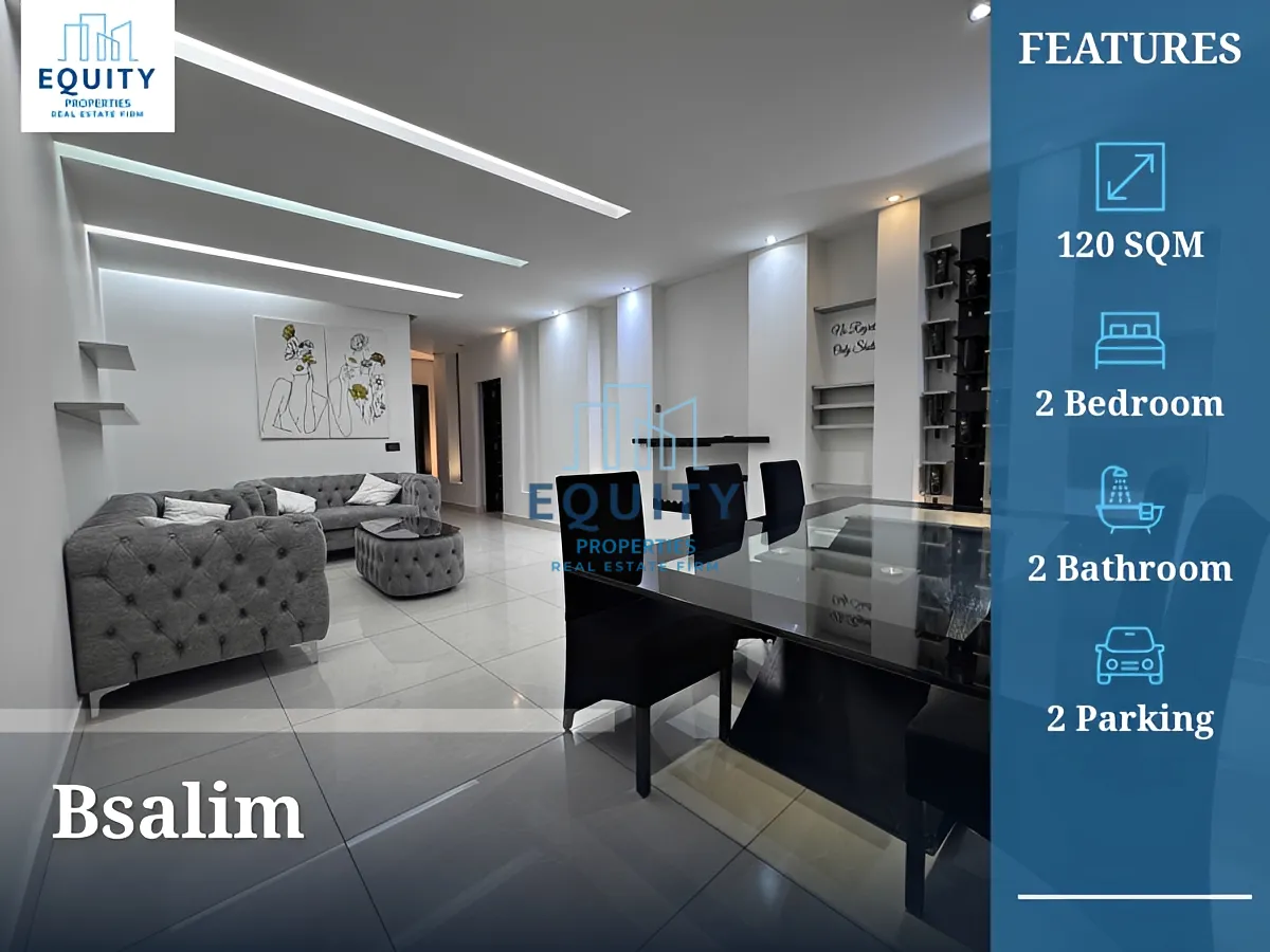 Apartment for rent in Bsalim