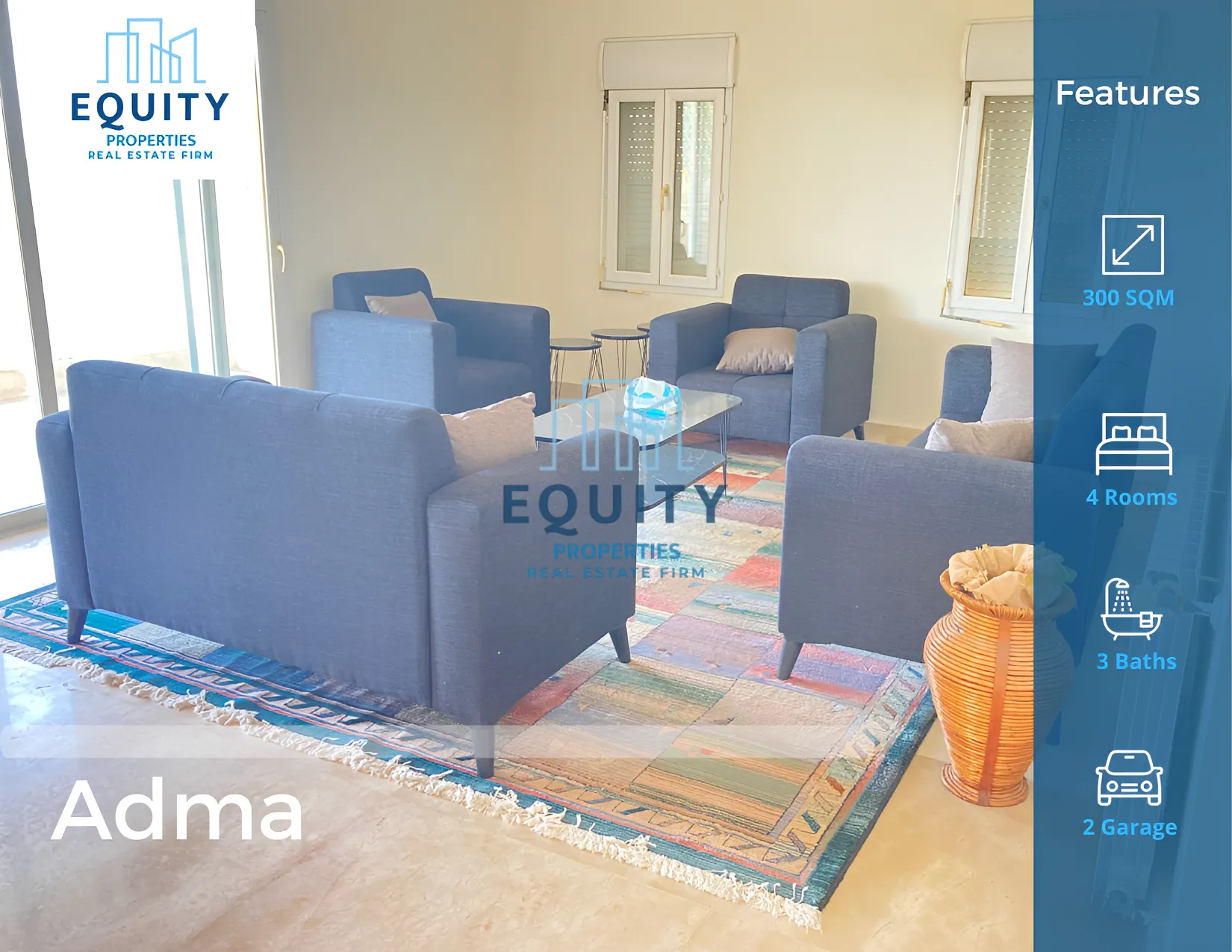 Apartment for Rent in Adma - 4 bed, 3 bath