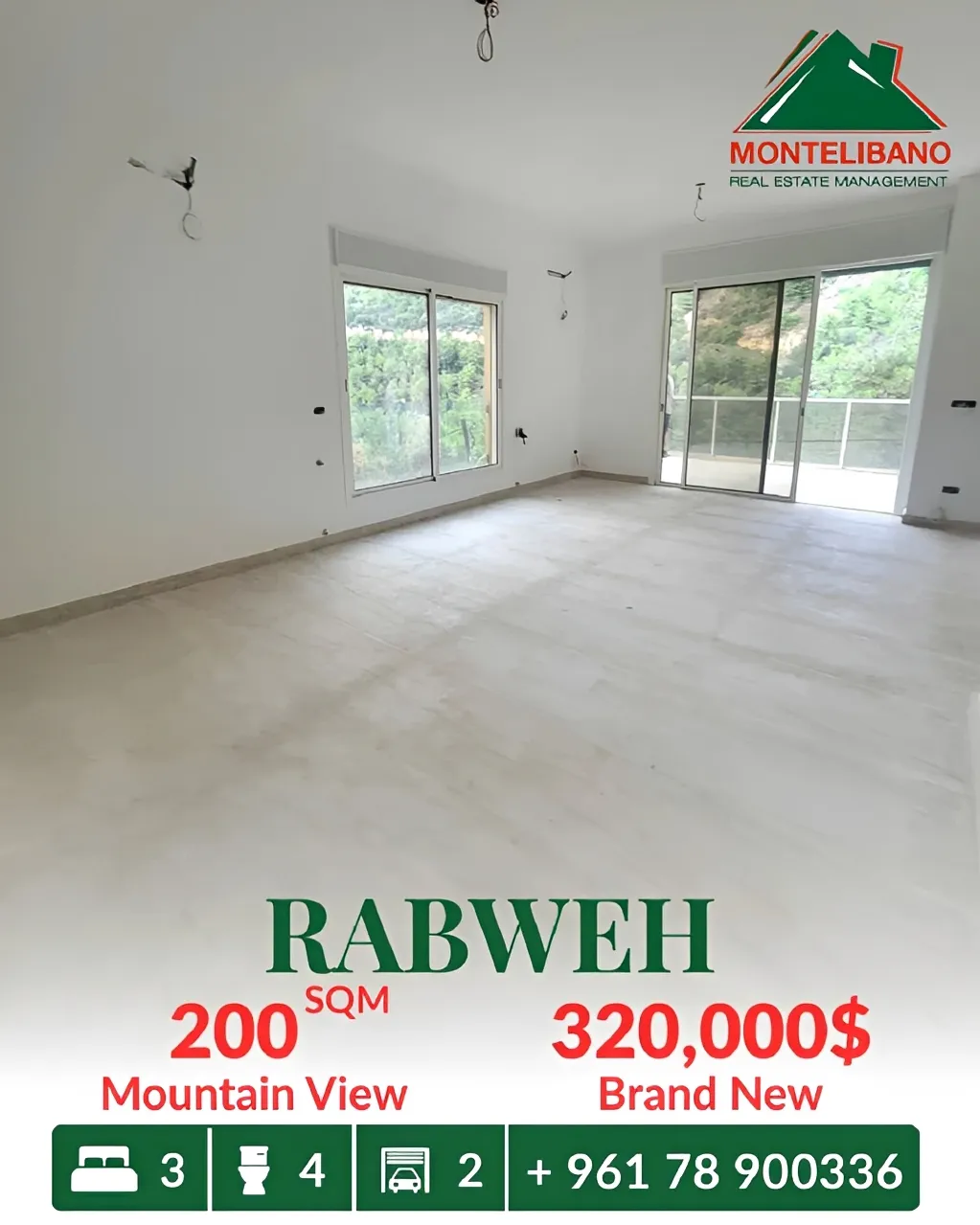 Apartment for sale in Rabweh
