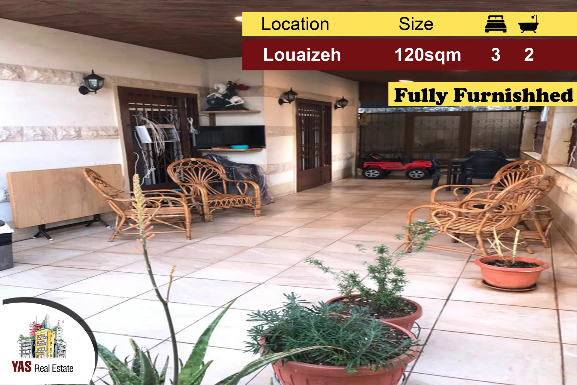 Apartment for Sale in Louaizeh, Lebanon