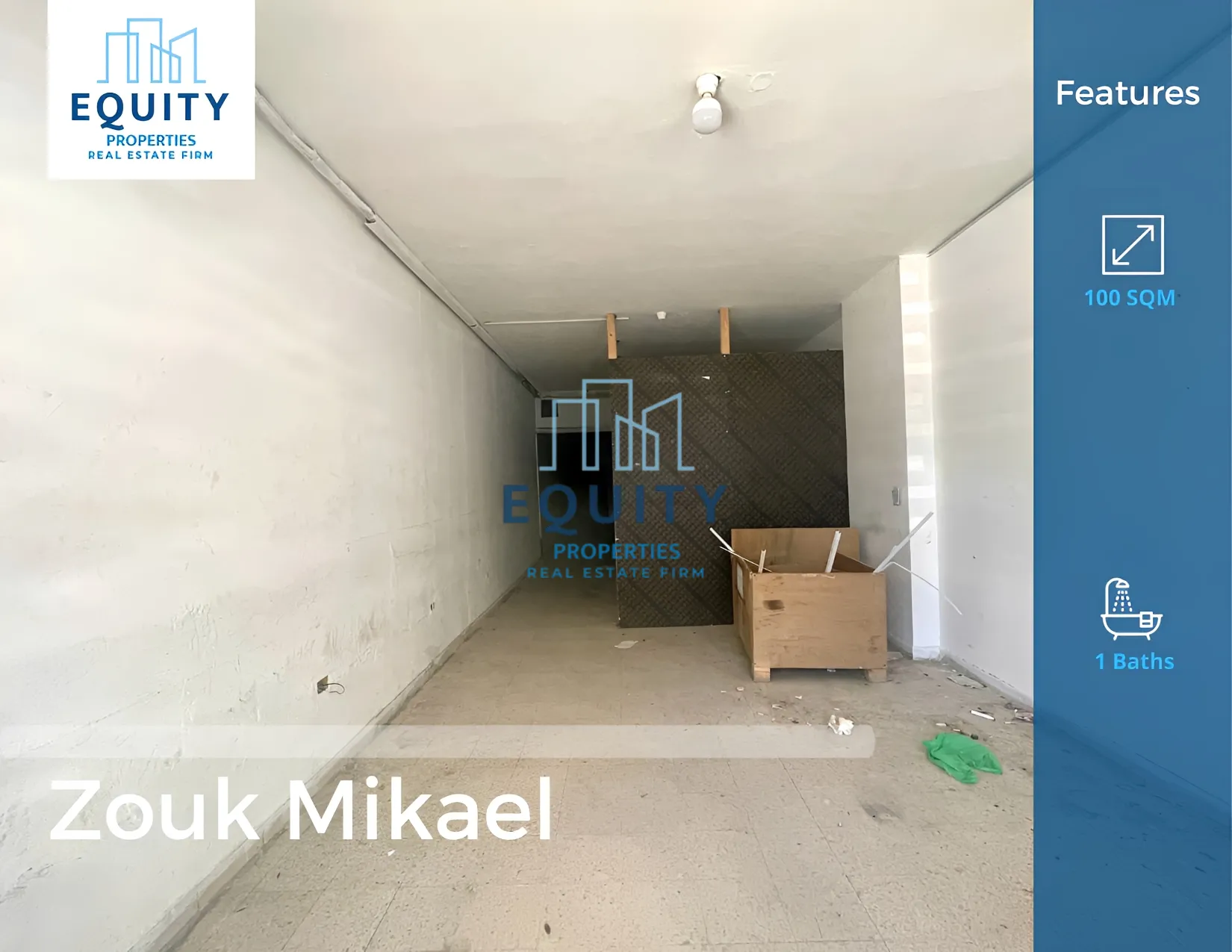 Shop for sale in Zouk Mkayel