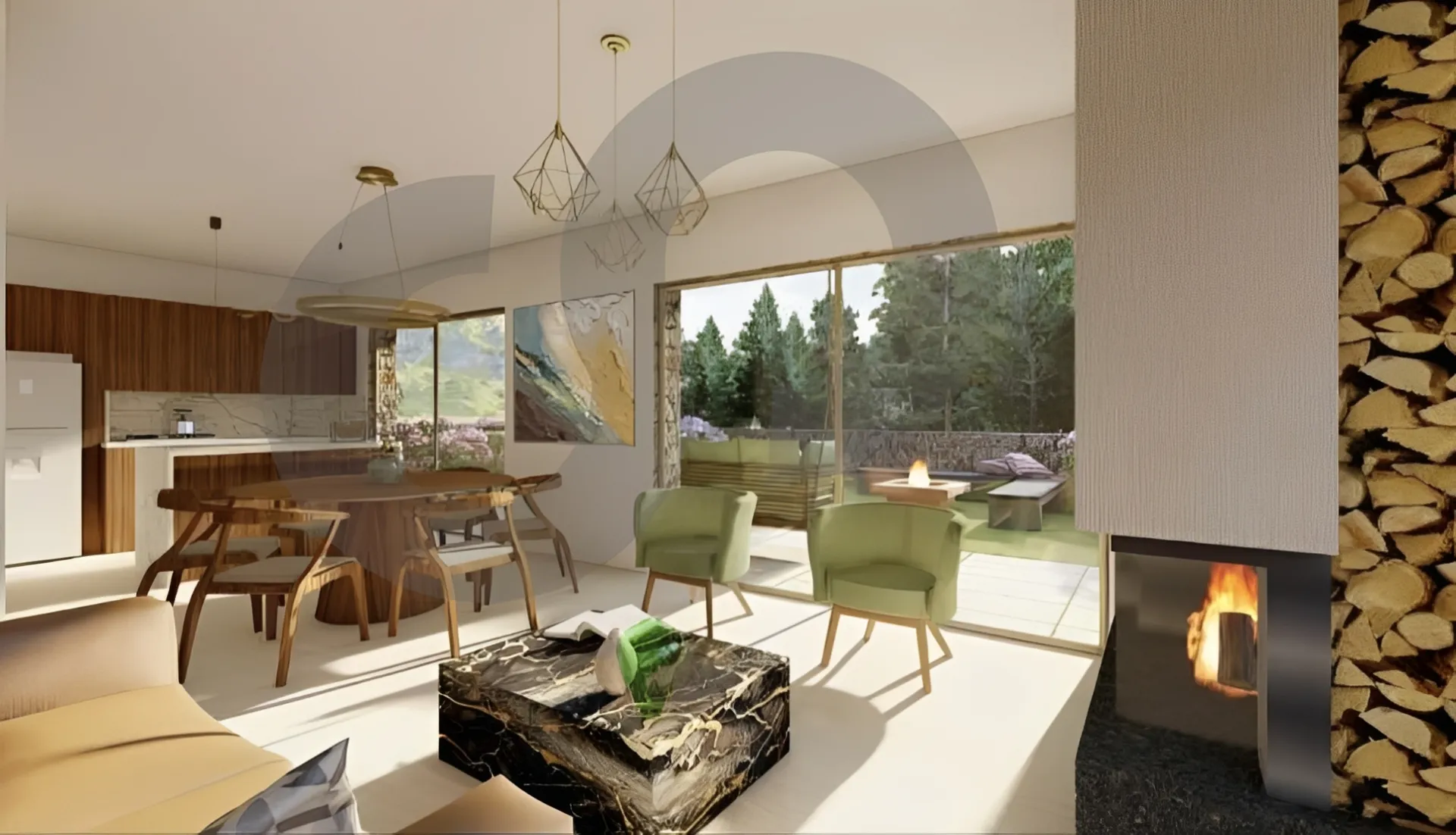 Duplex for Sale in Kfardebian - 3 bed, 3 bath