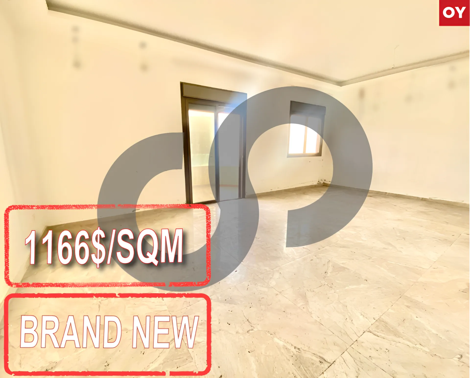 Apartment for Sale in Qornet El Hamra - 3 bed, 2 bath