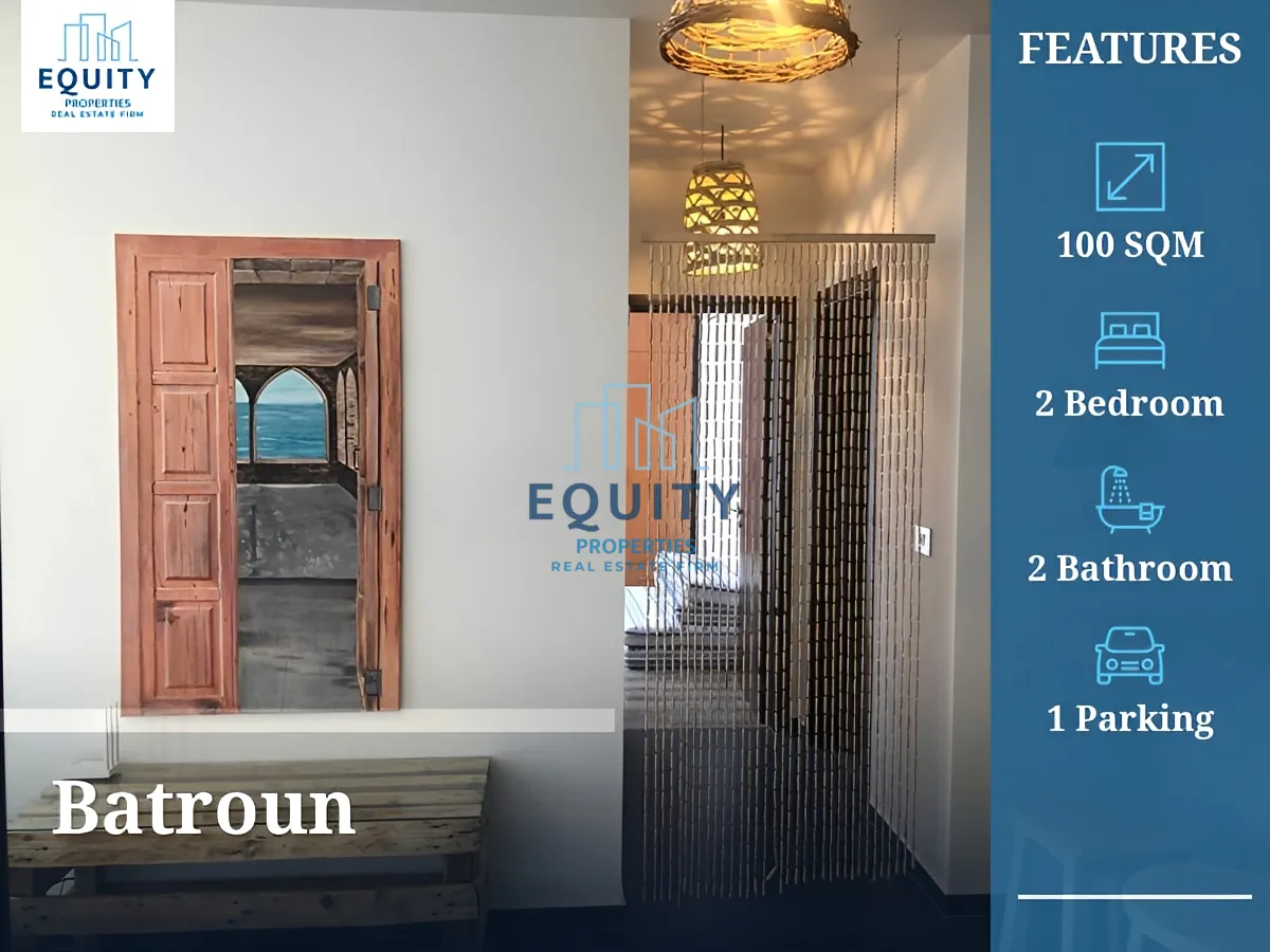 Apartment for rent in Batroun