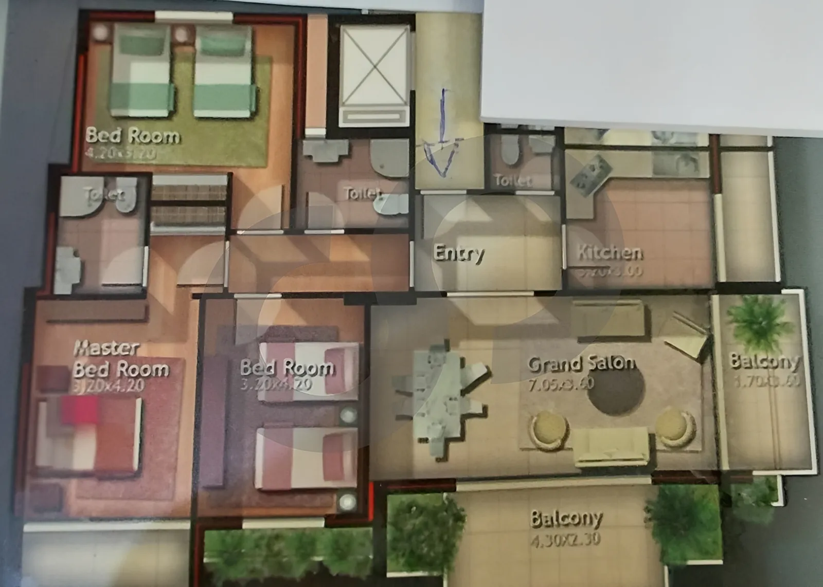Apartment for Sale in Mazraat Yachoua
