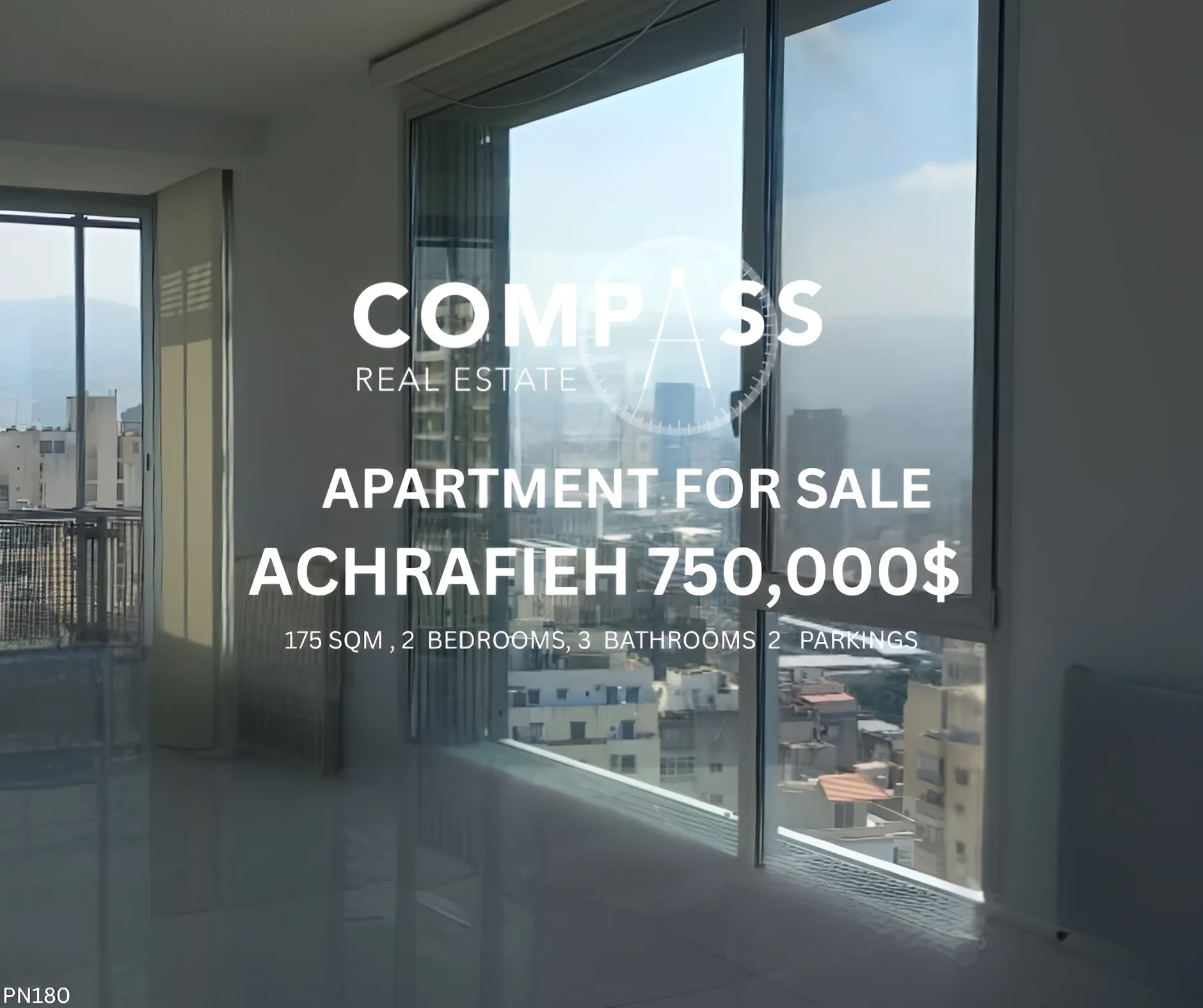Apartment for Sale in Achrafieh, Beirut, Lebanon - 3 bed, 3 bath