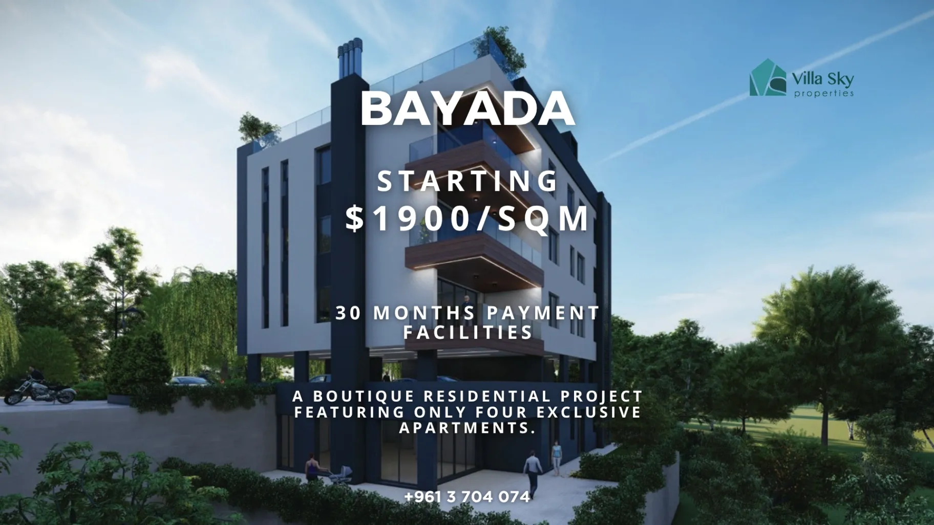 Apartment for sale in Bayada, Rabieh, Lebanon